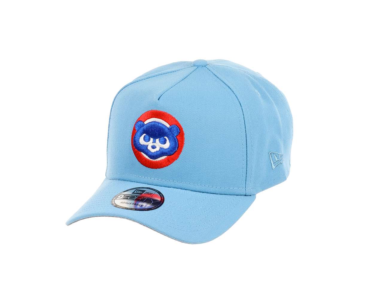 Chicago Cubs MLB Cooperstown Sky Blue 9Forty A-Frame Snapback Cap New Era