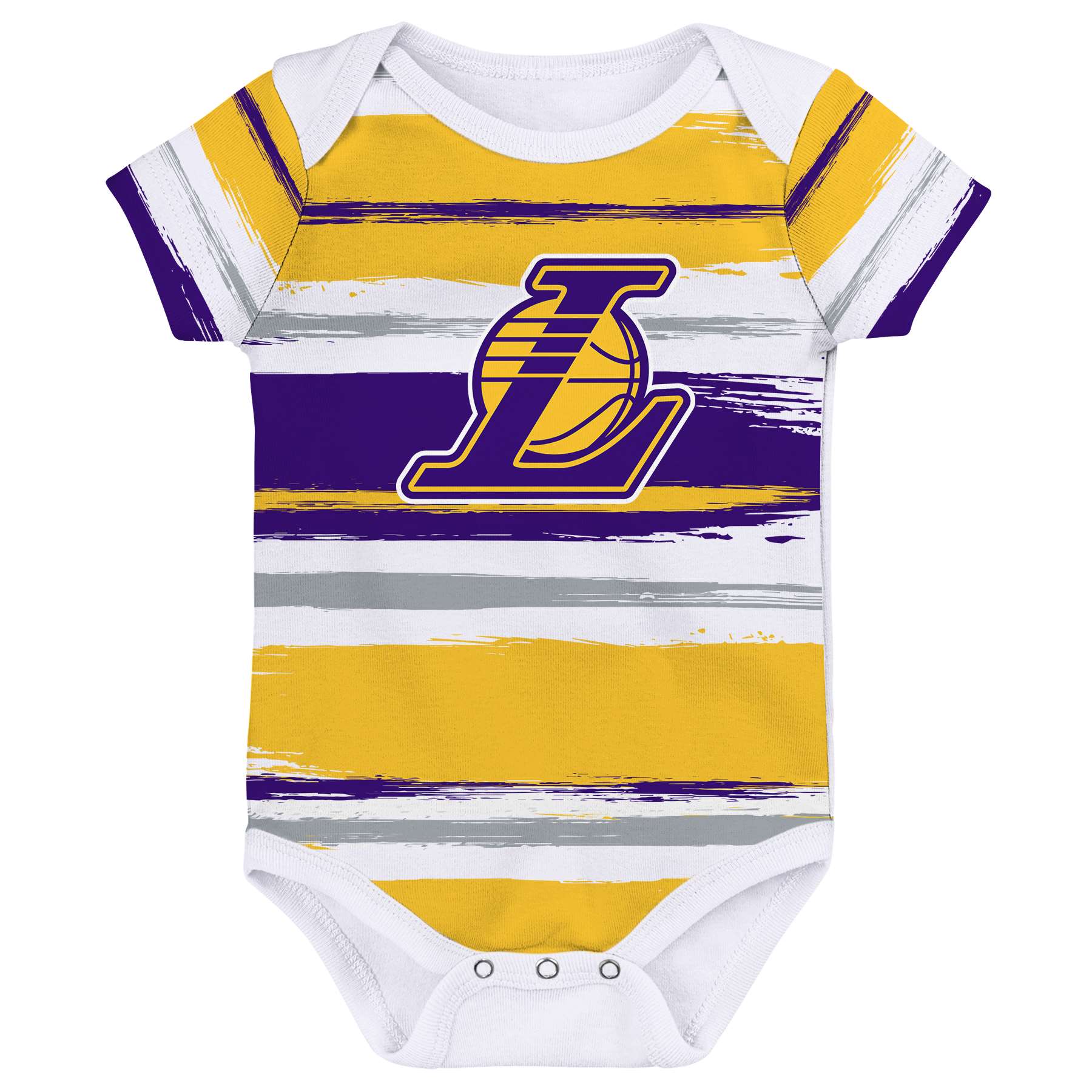 Los Angeles Lakers NBA Team Favorites SS Creeper Yellow Bodysuit Infant Outerstuff