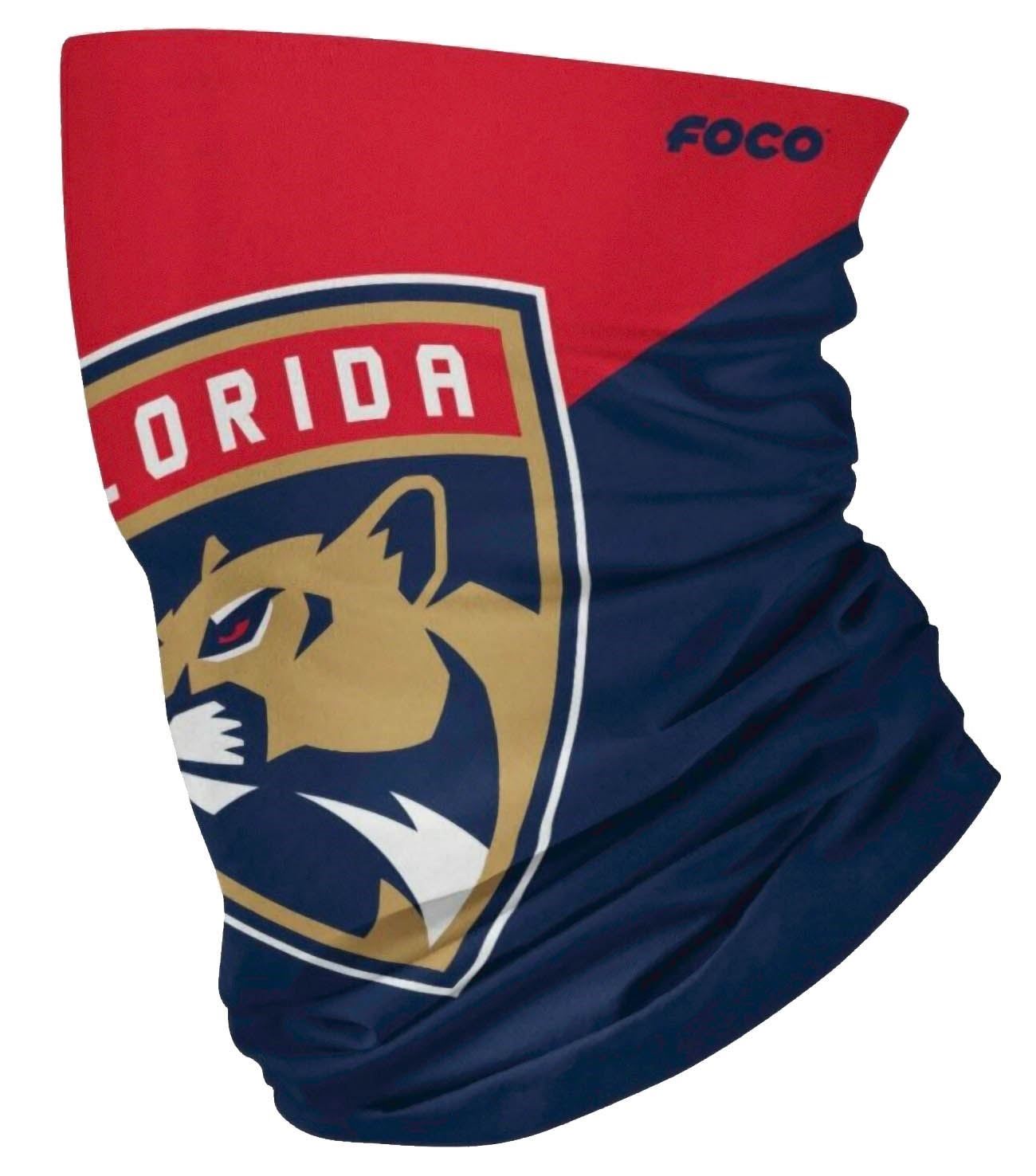 Florida Panthers NHL Colour Block Big Logo Gaiter Scarf Forever Collectibles