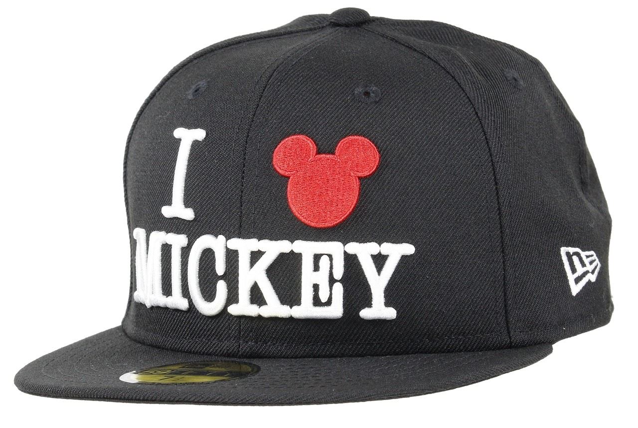 Mickey Mouse Edition Black 59Fifty Basecap New Era 