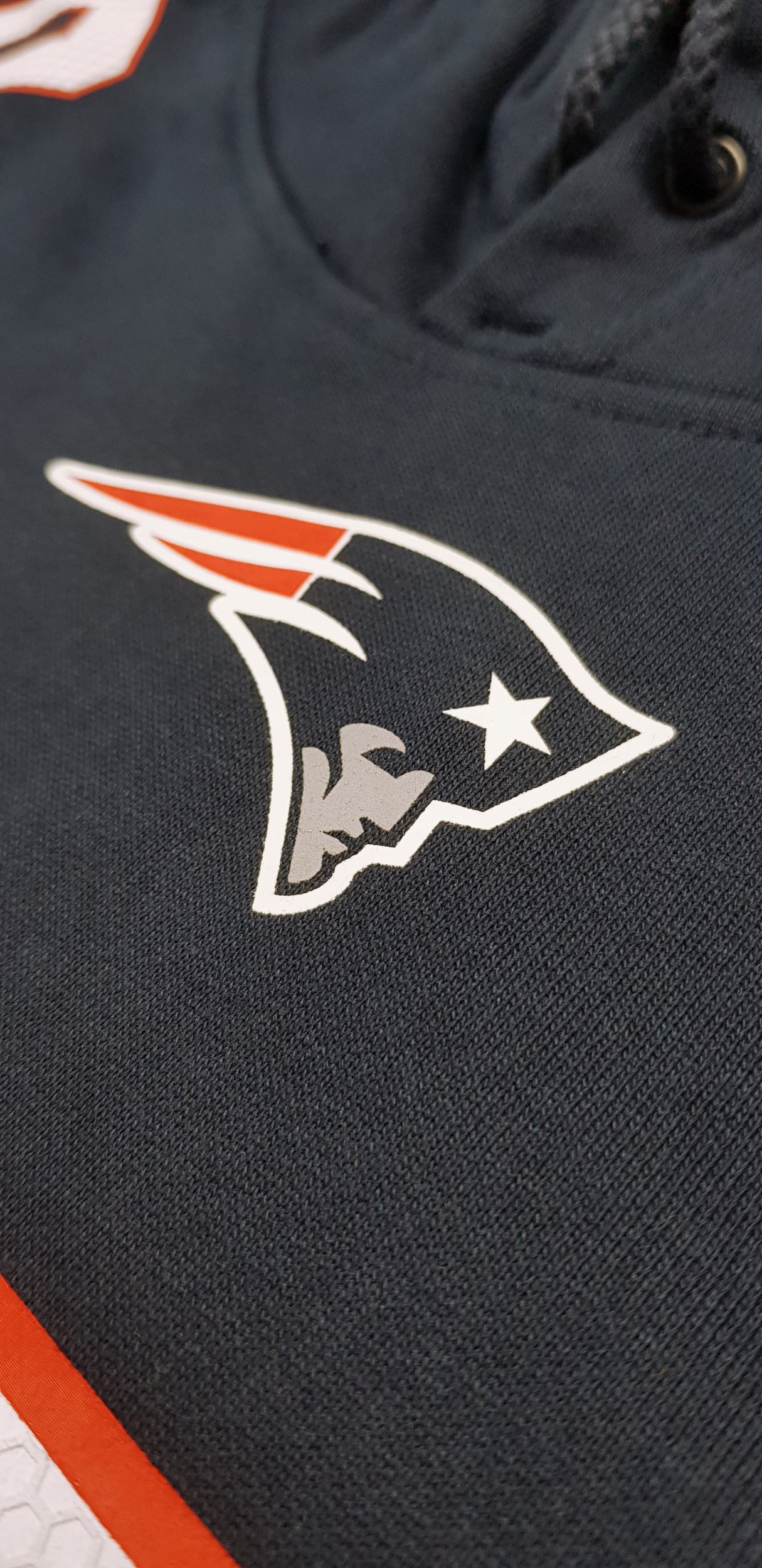 New England Patriots NFL Established Number Navy Hoody New Era