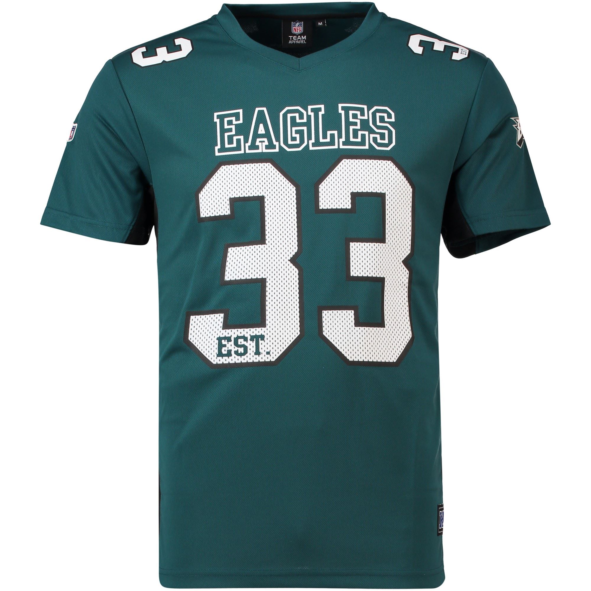 Philadelphia Eagles NFL Players Poly Mesh Green T-Shirt Fanatics