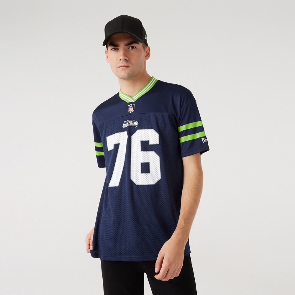 Seattle Seahawks NFL Logo Oversized T-Shirt New Era