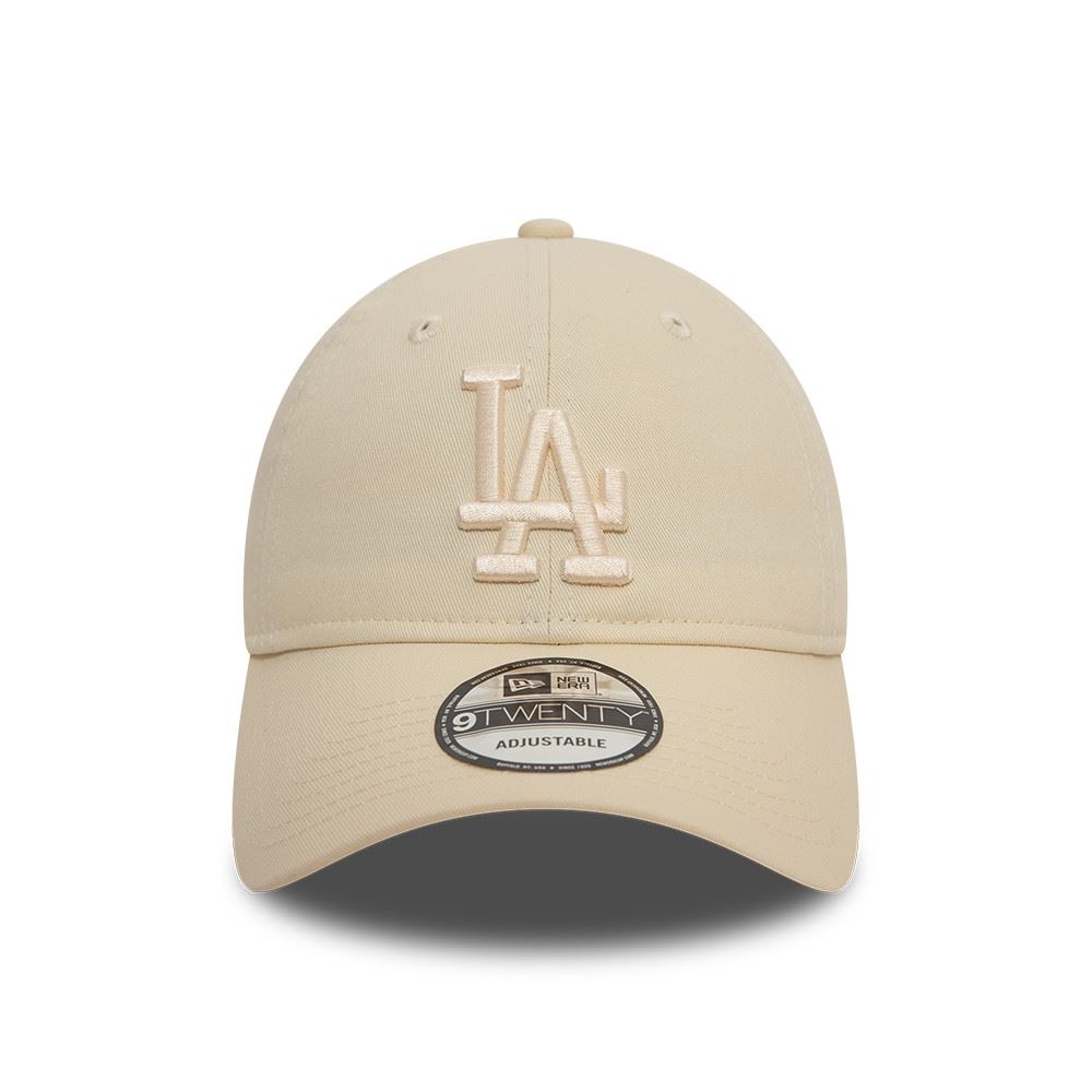 Los Angeles Dodgers MLB League Essential Tonal Lightbeige Adjustable 9Twenty Cap New Era