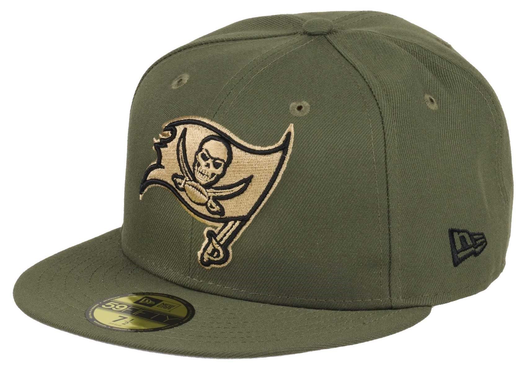 Tampa Bay Buccaneers Olive Pack 59Fifty Basecap New Era