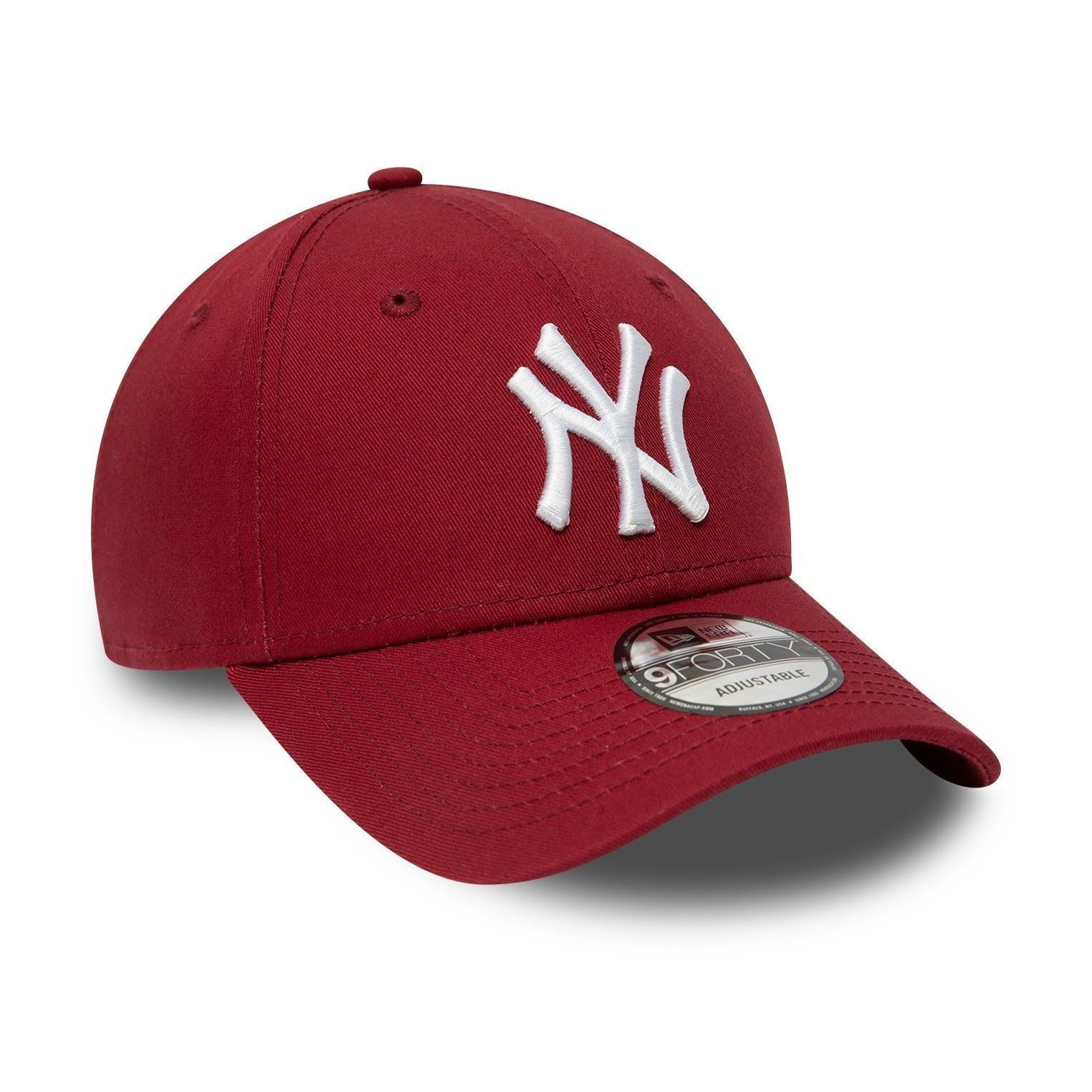 New York Yankees MLB League Essential Rot Verstellbare 9Forty Cap für Kinder New Era