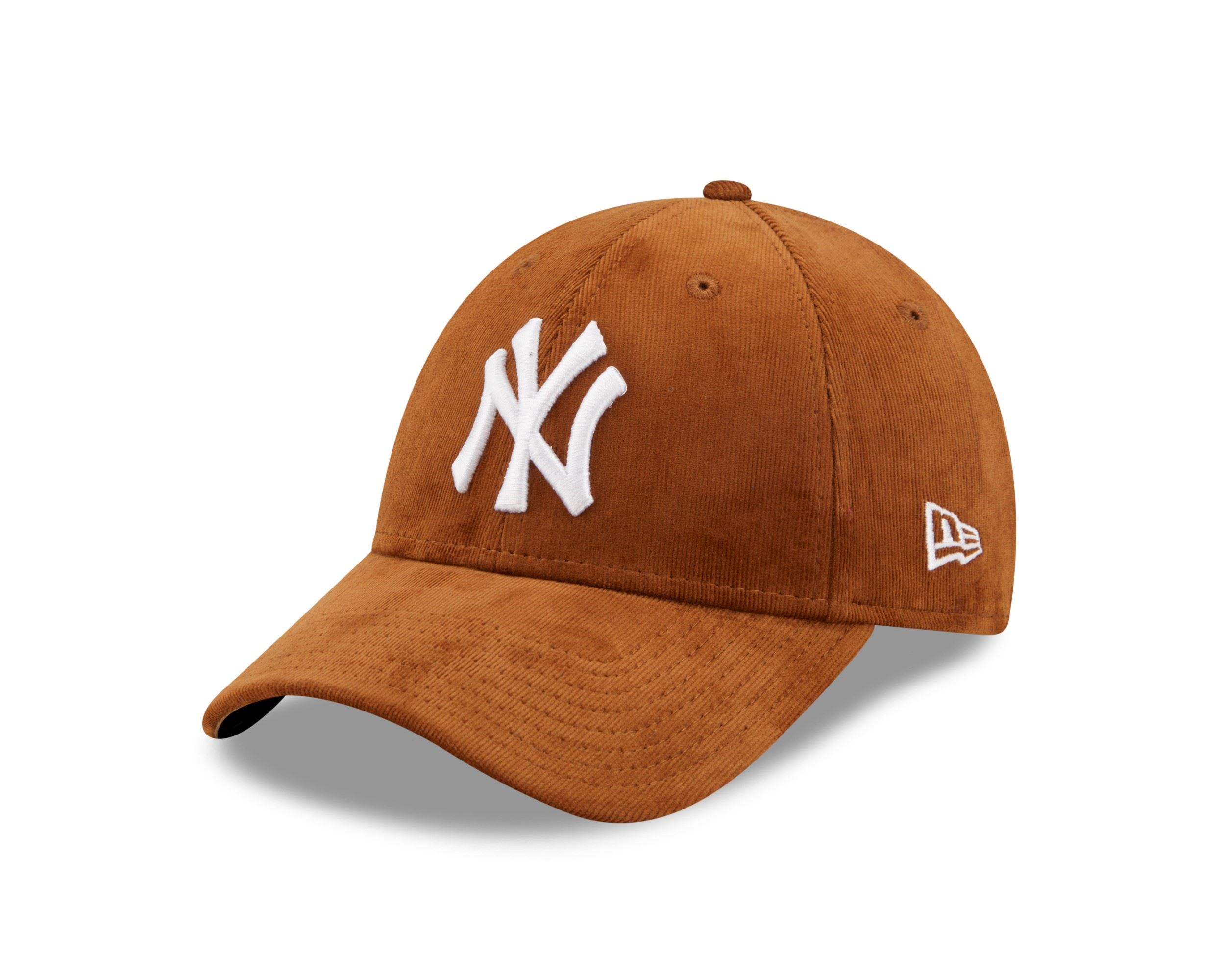 New York Yankees Wheat MLB Fashion Cord 9Forty Adjustable Women Cap New Era