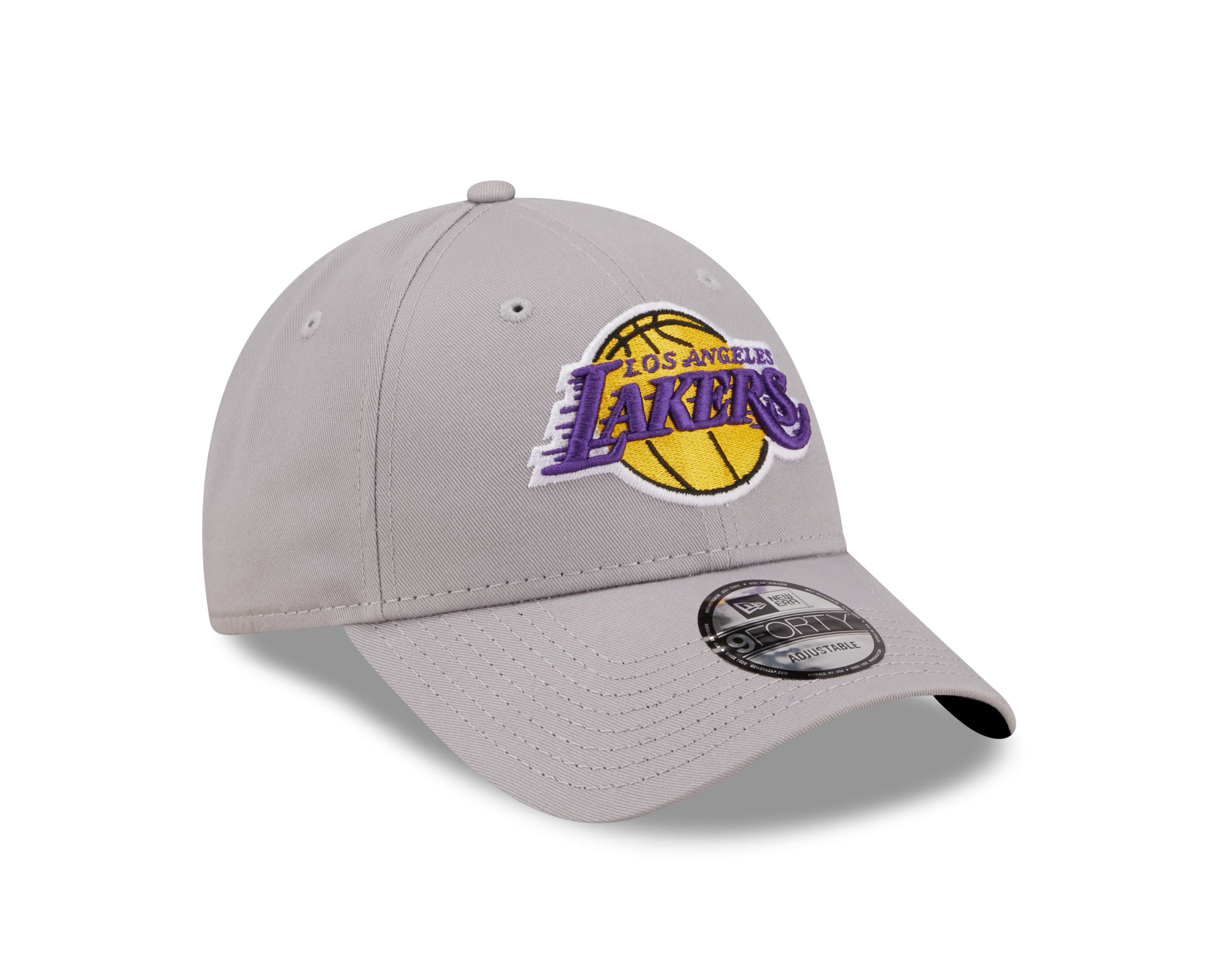 Los Angeles Lakers NBA Essential Grau Verstellbare 9Forty Cap New Era
