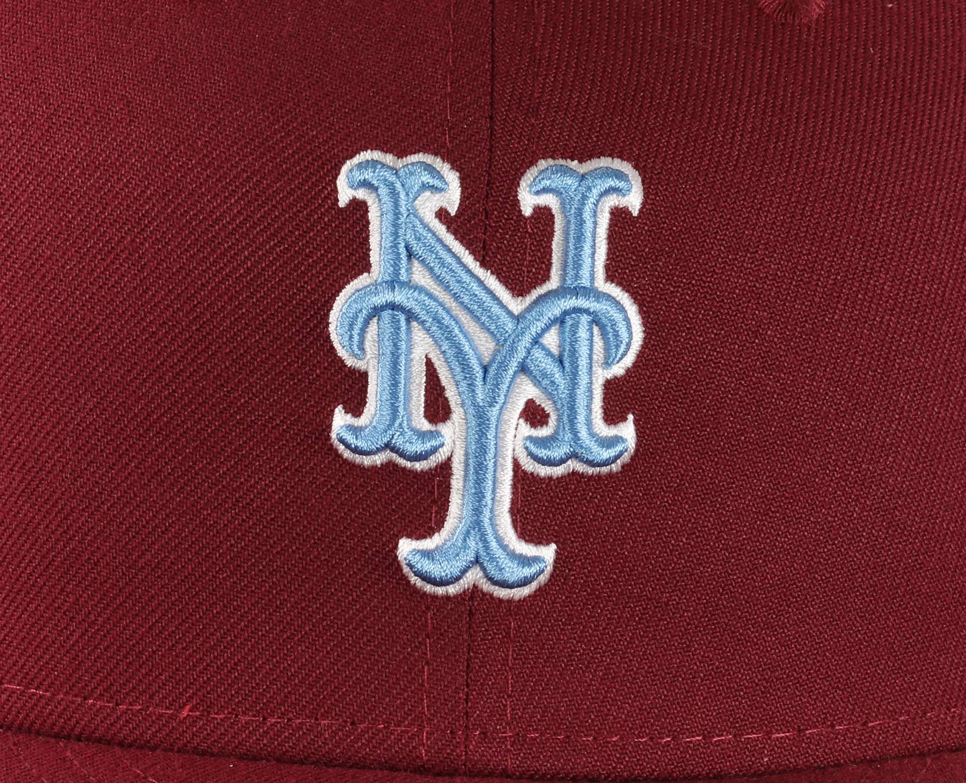 New York Mets MLB Cooperstown World Series 2000 Maroon Blue 59Fifty Basecap New Era