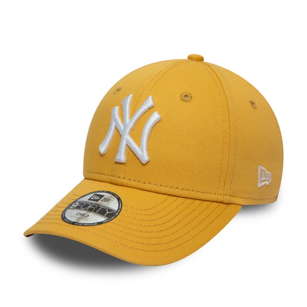 New York Yankees League Essential Gold 9Forty Adjustable Kids Cap New Era