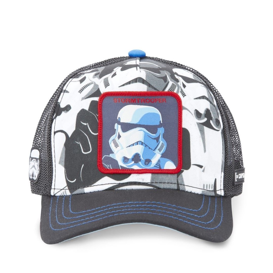 Stormtrooper Star Wars Black White Trucker Cap Capslab