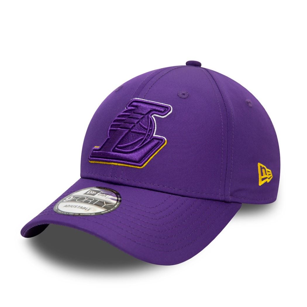 Los Angeles Lakers Purple NBA Two Tone 9Forty Adjustable Cap New Era