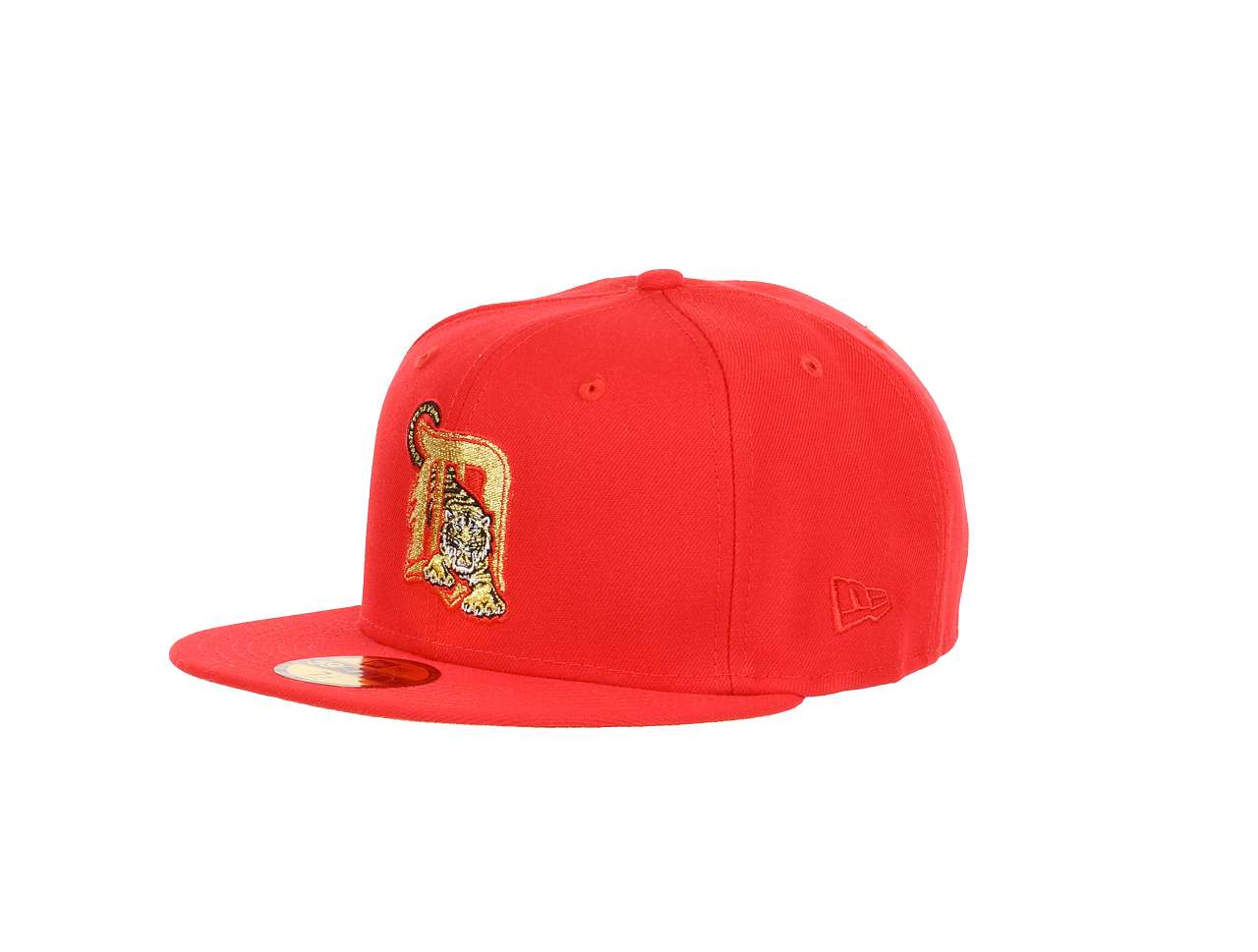 Detroit Tigers MLB Cooperstown 50th Anniversary World Series Champions Sidepatch Red 59Fifty Basecap New Era