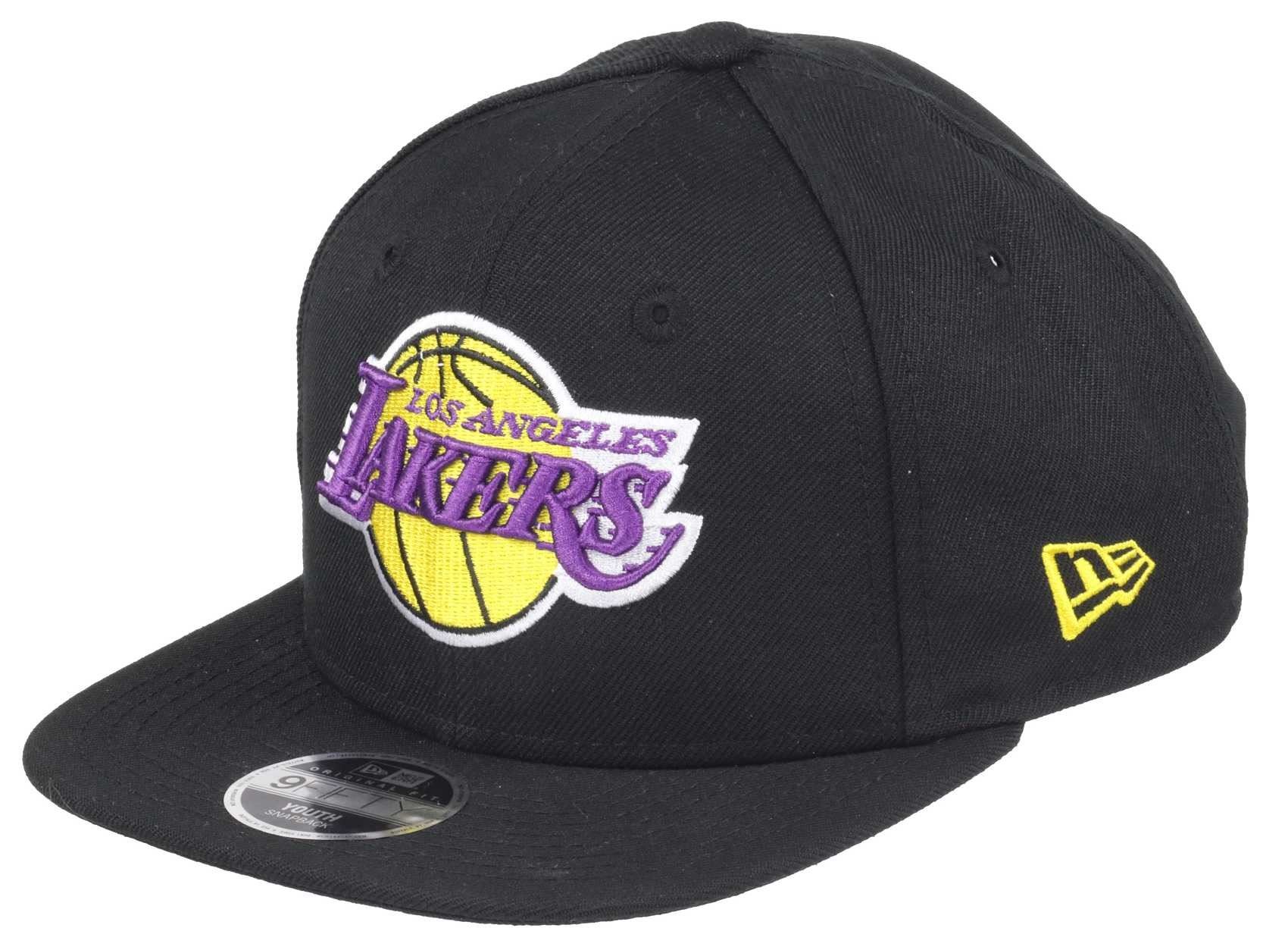 Los Angeles Lakers Black Base OTC 9Fifty Original Fit New Era