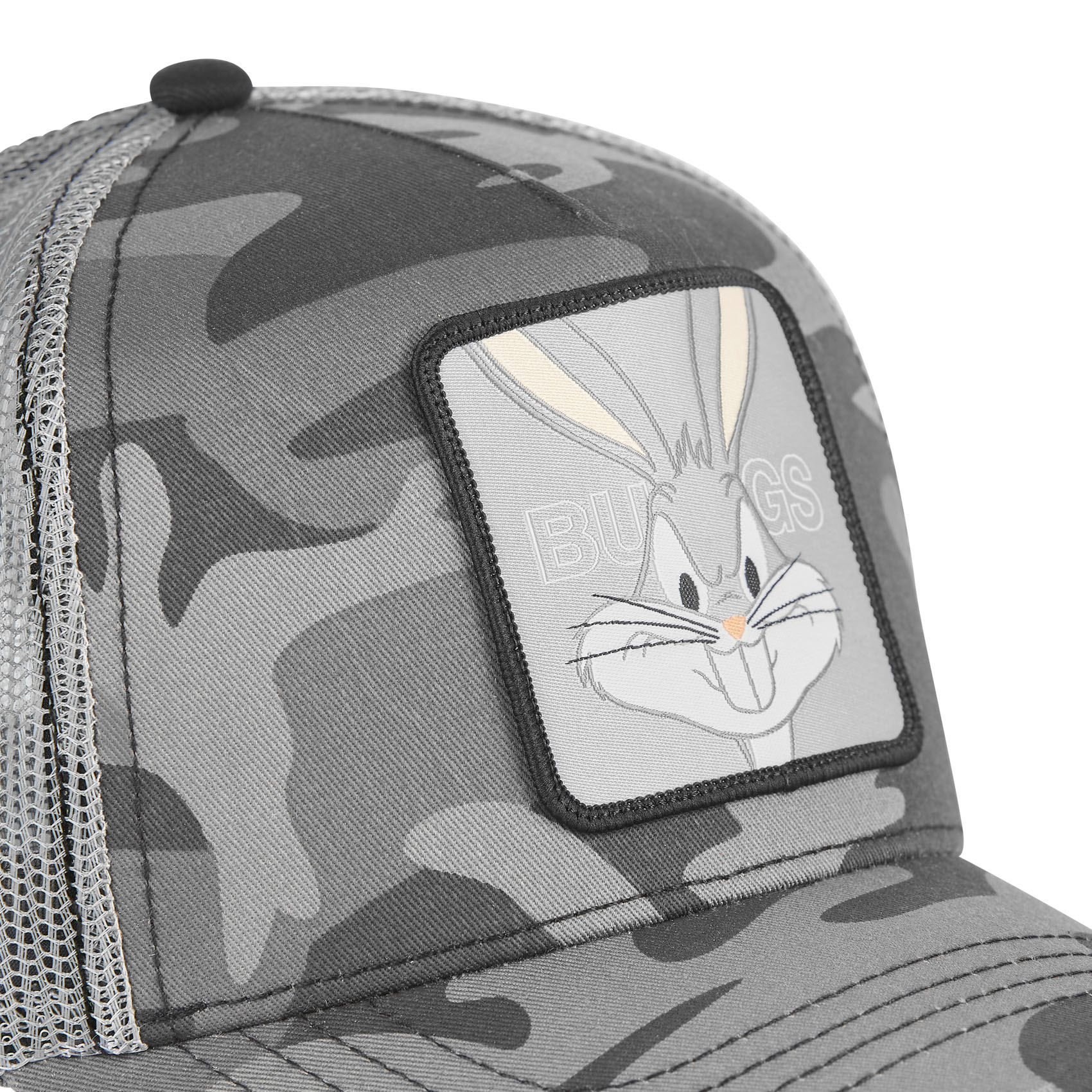 Bugs Bunny Looney Tunes Dark Camouflage Trucker Cap Capslab