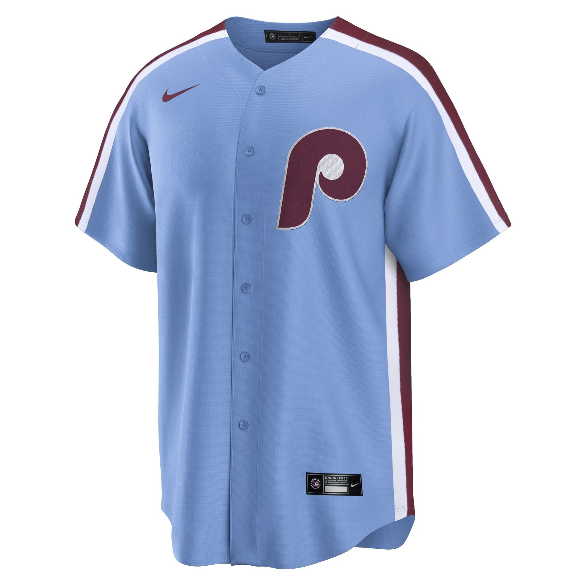 Philadelphia Phillies Blue Official MLB Replica Alternate Jersey Nike