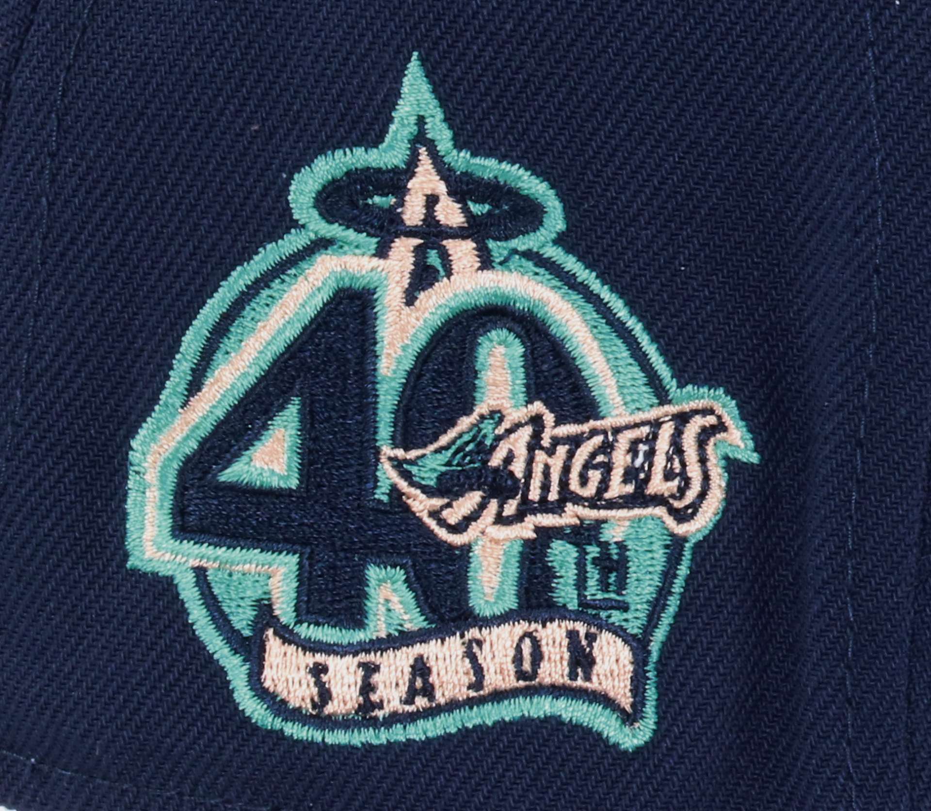 Los Angeles Angels 40th Season MLB Navy 59Fifty Basecap New Era