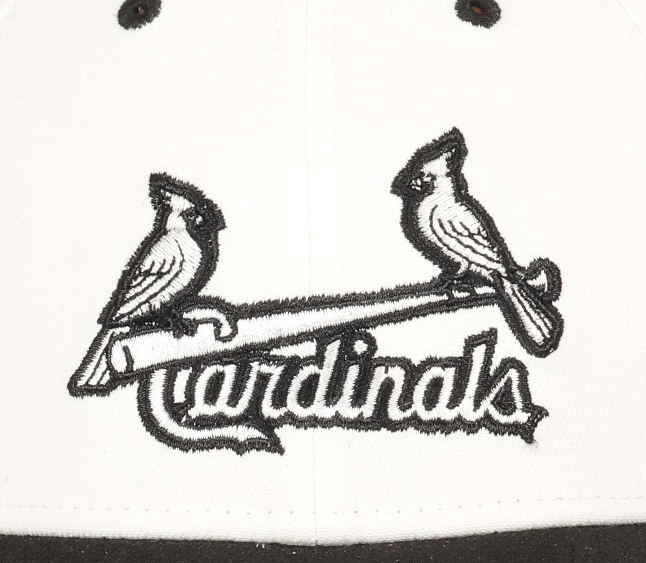 St. Louis Cardinals  MLB Two Tone White Black 39Thirty Stretch Cap New Era