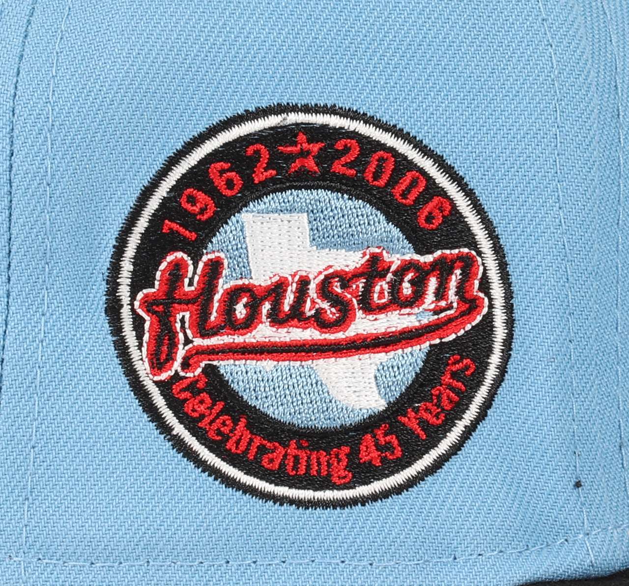 Houston Astros MLB Cooperstown Celebrating 45 Years Blue Black 59Fifty Basecap New Era