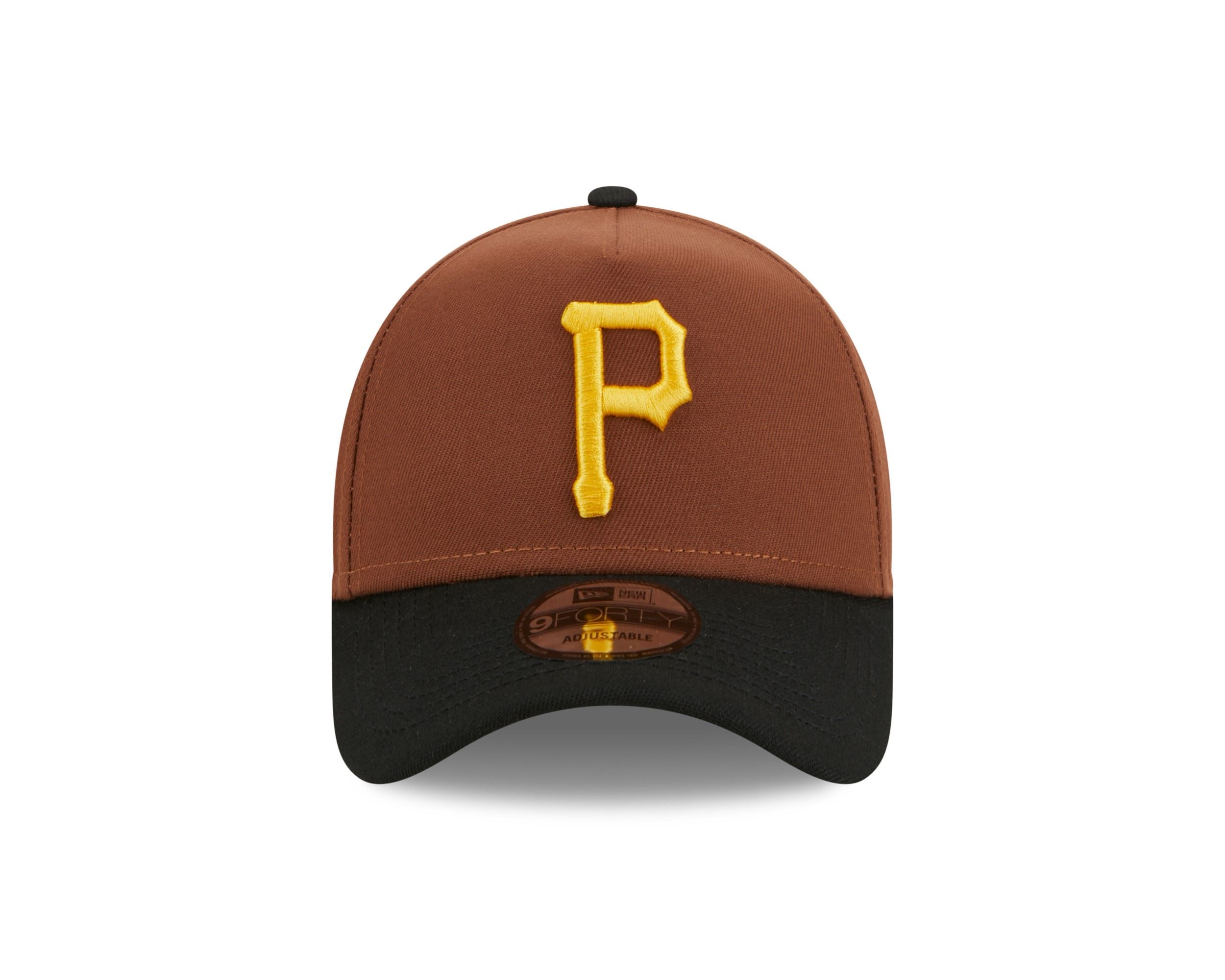 Pittsburgh Pirates MLB Harvest 76th World Series Brown Black 9Forty A-Frame Snapback Cap New Era