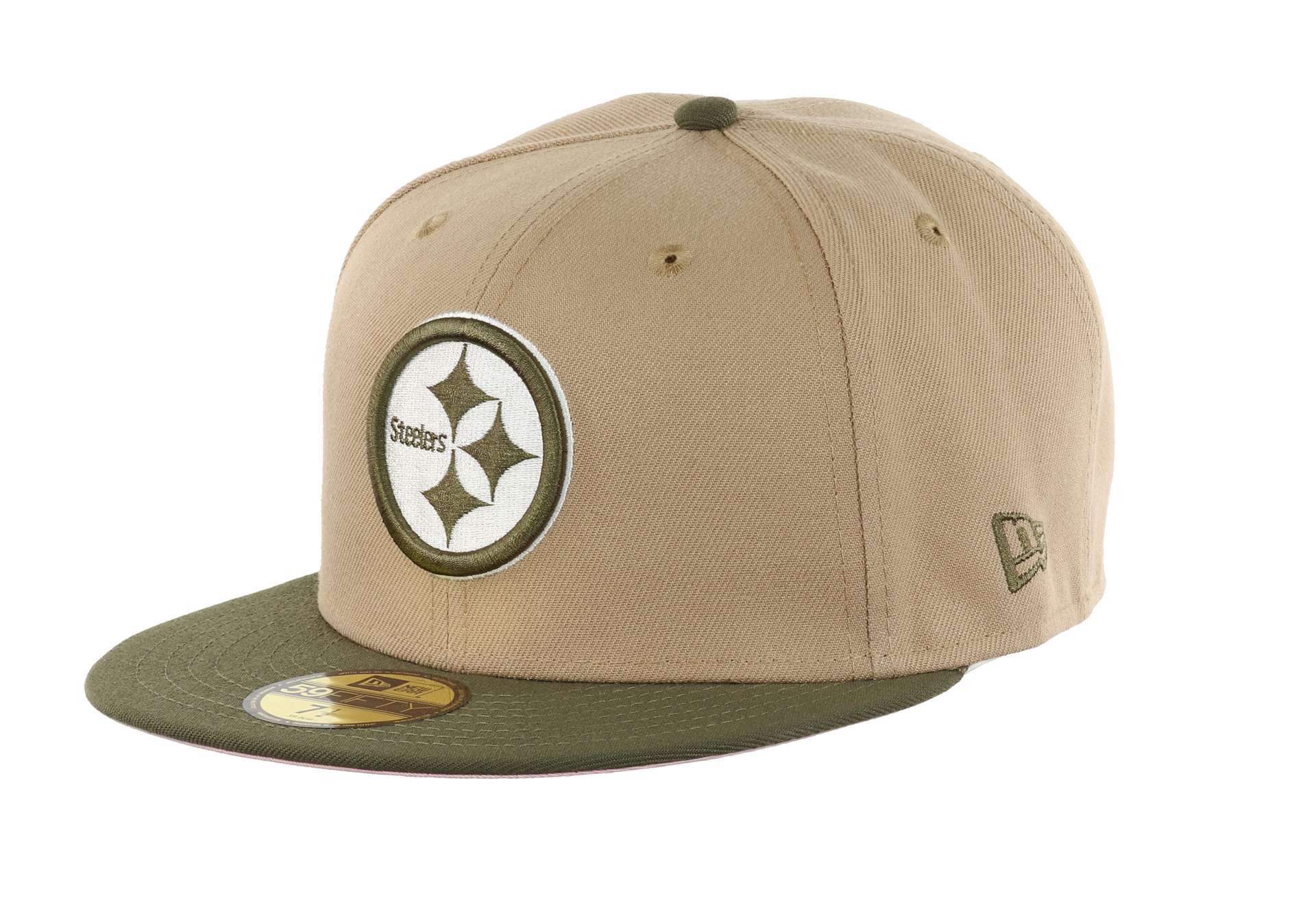 Pittsburgh Steelers NFL Superbowl XXX Sidepatch Camel Olive 59Fifty Basecap New Era
