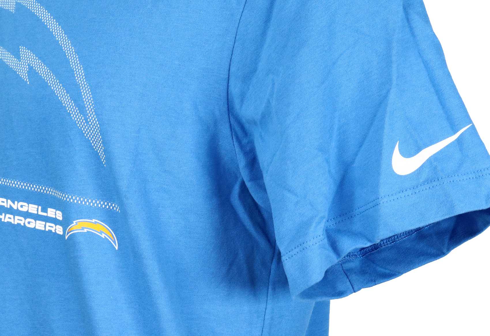 Los Angeles Chargers NFL DFCT Team Issue Tee Blue T-Shirt Nike