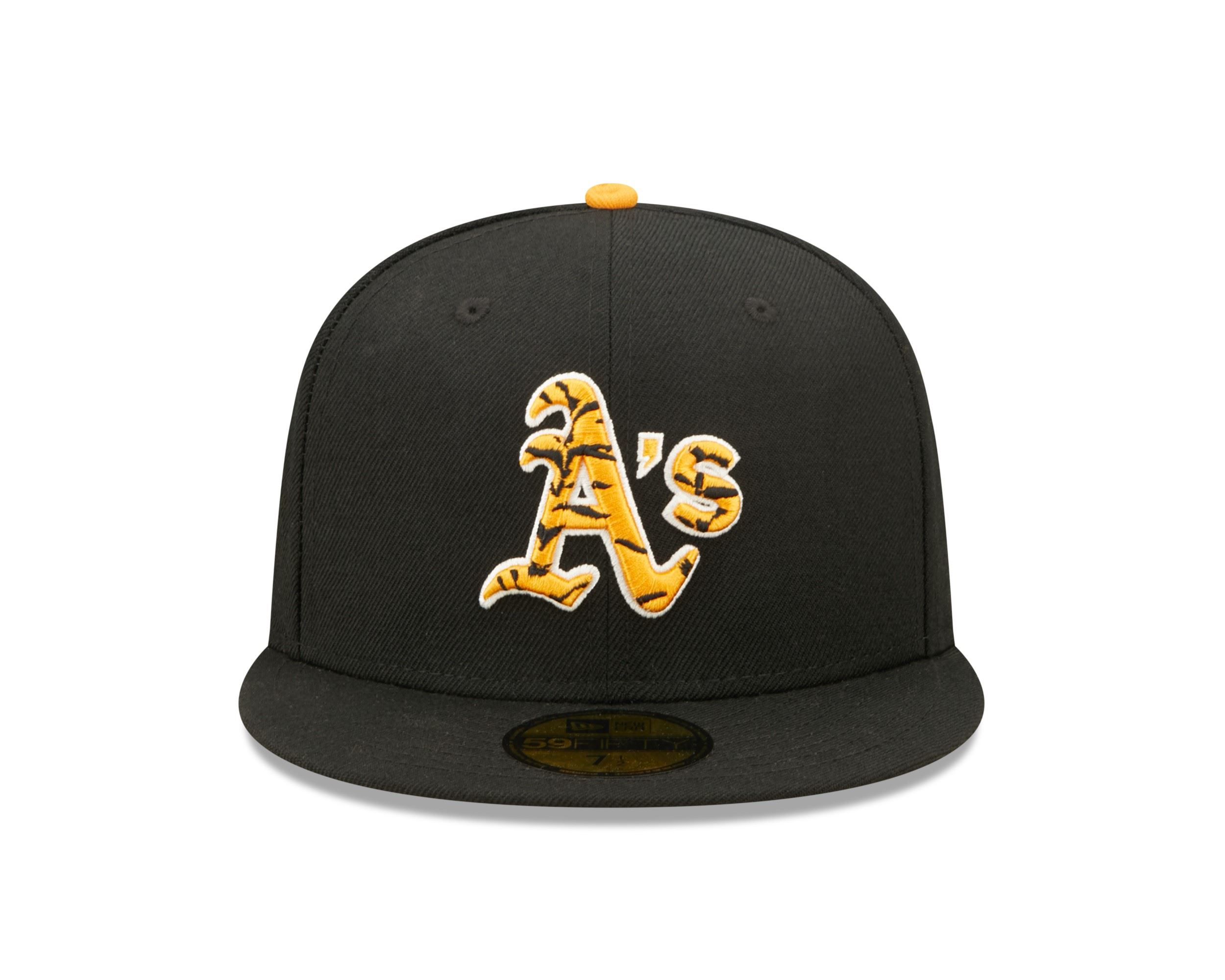 Oakland Athletics Tigerfill Black 59Fifty Basecap New Era