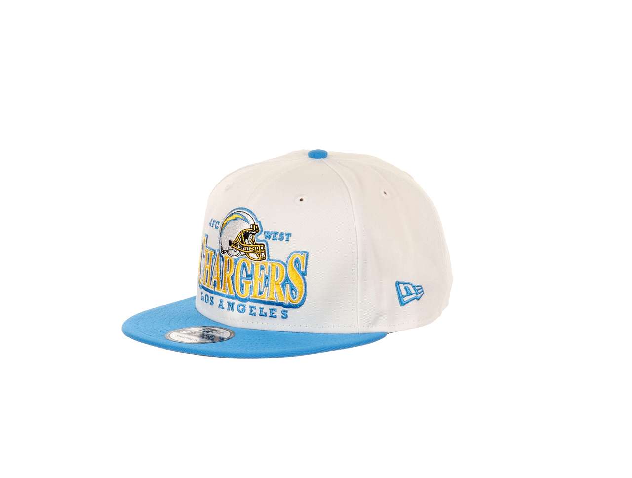 Los Angeles Chargers NFL Helmet White Original Teamcolour Blue 9Fifty Snapback Cap New Era