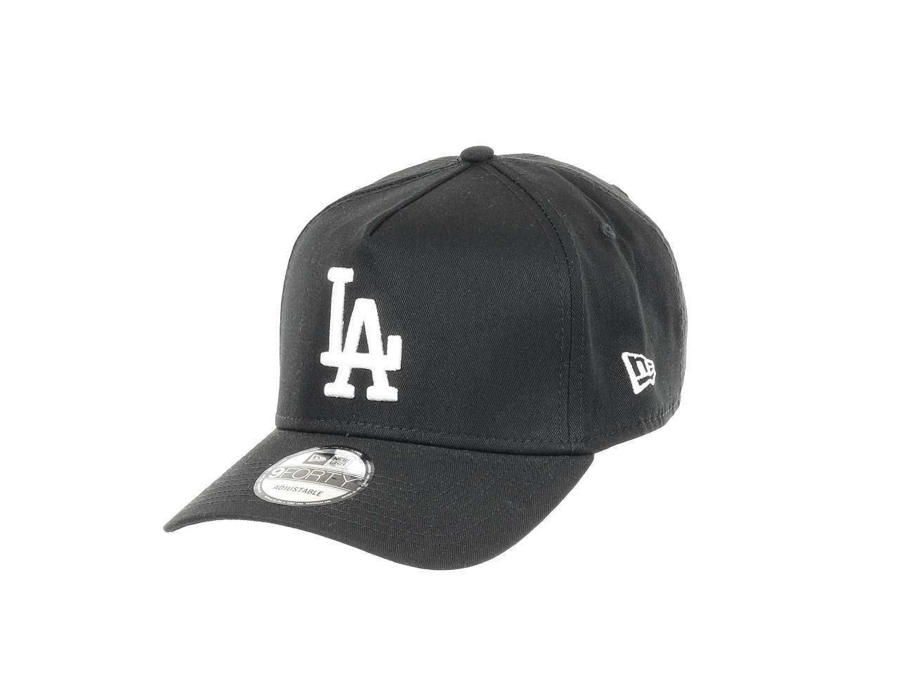 Los Angeles Dodgers MLB Essential Black 9Forty A-Frame Snapback Cap New Era
