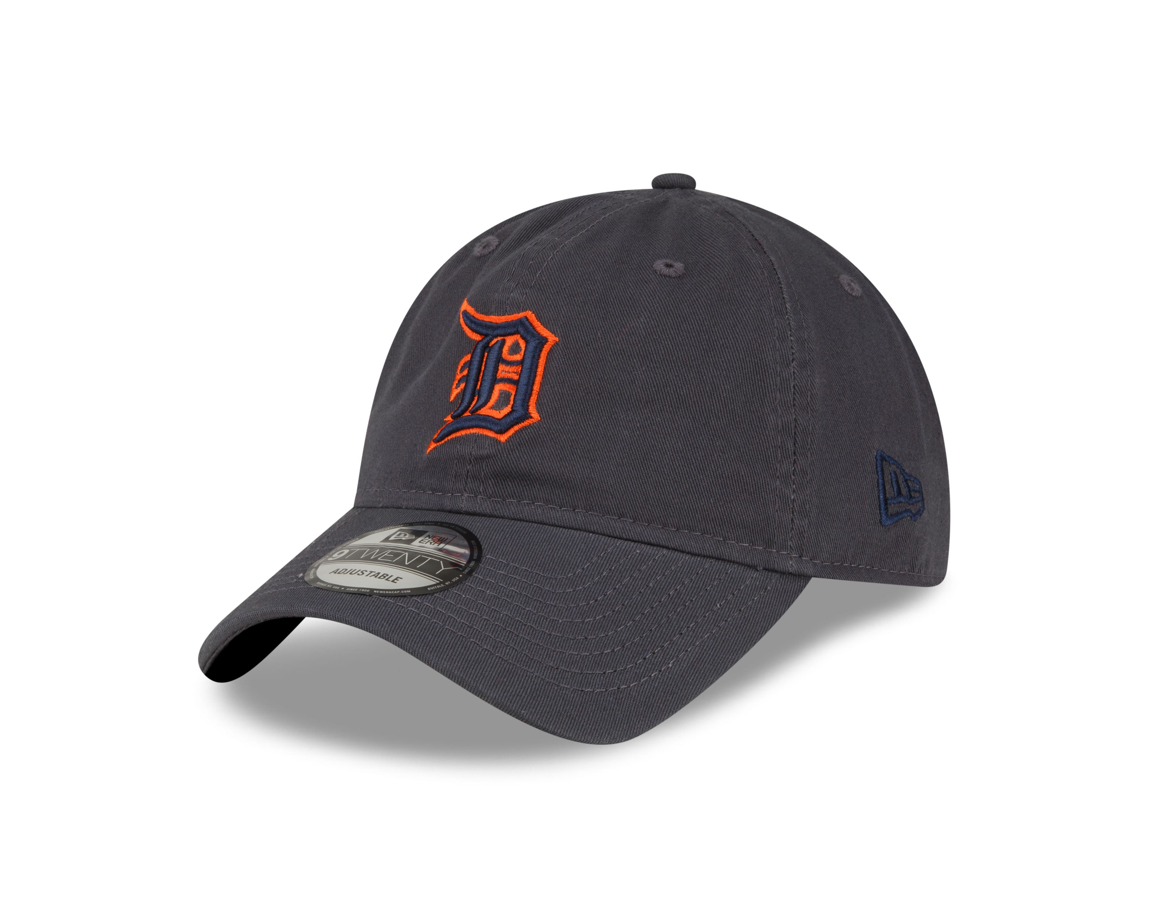 Detroit Tigers MLB Core Classic Grey Adjustable 9Twenty Cap New Era