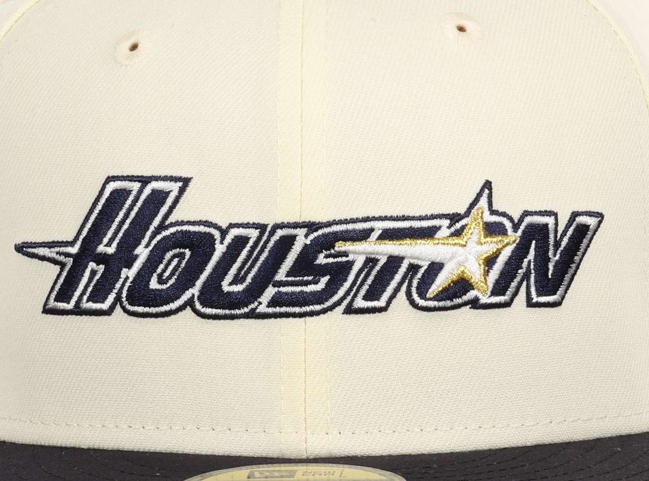 Houston Astros MLB Astrodome The Original Sidelogo Chrome White Navy 59Fifty Basecap New Era