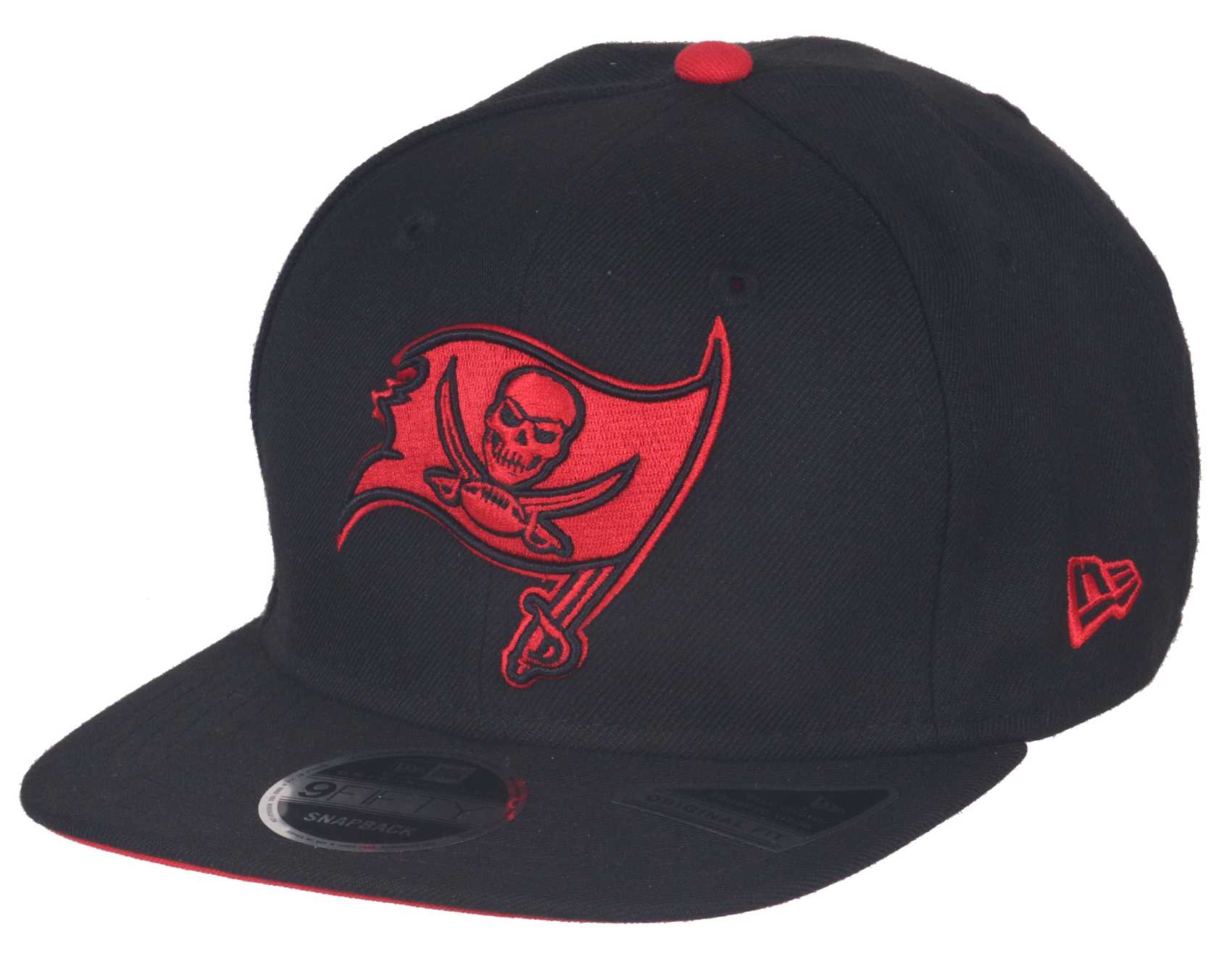 Tampa Bay Buccaneers Black Base Black Red 9Fifty OF Snapback Cap New Era