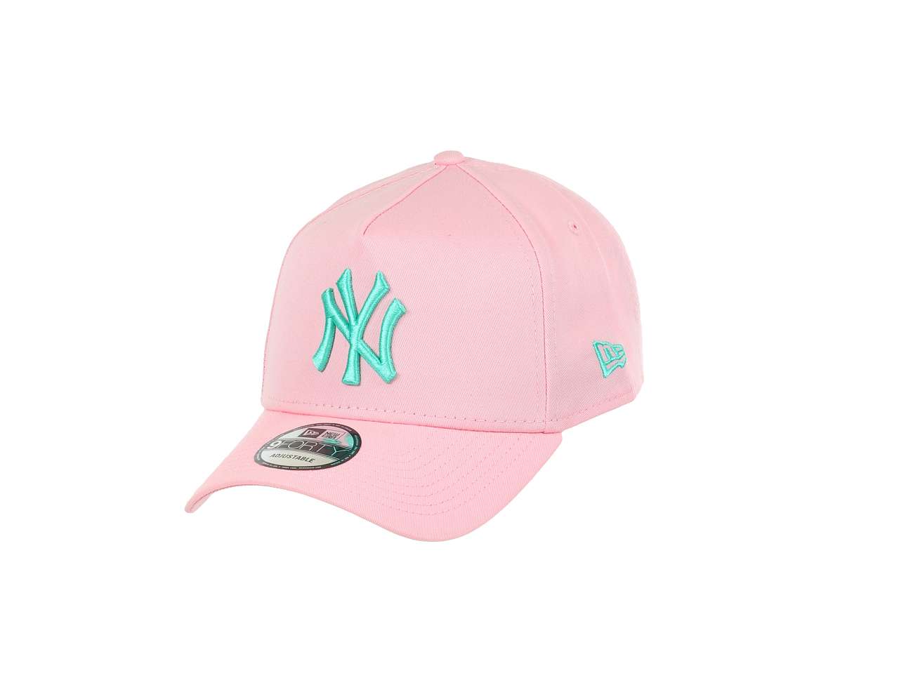 New York Yankees MLB Pastel Pink 9Forty A-Frame Snapback Cap New Era