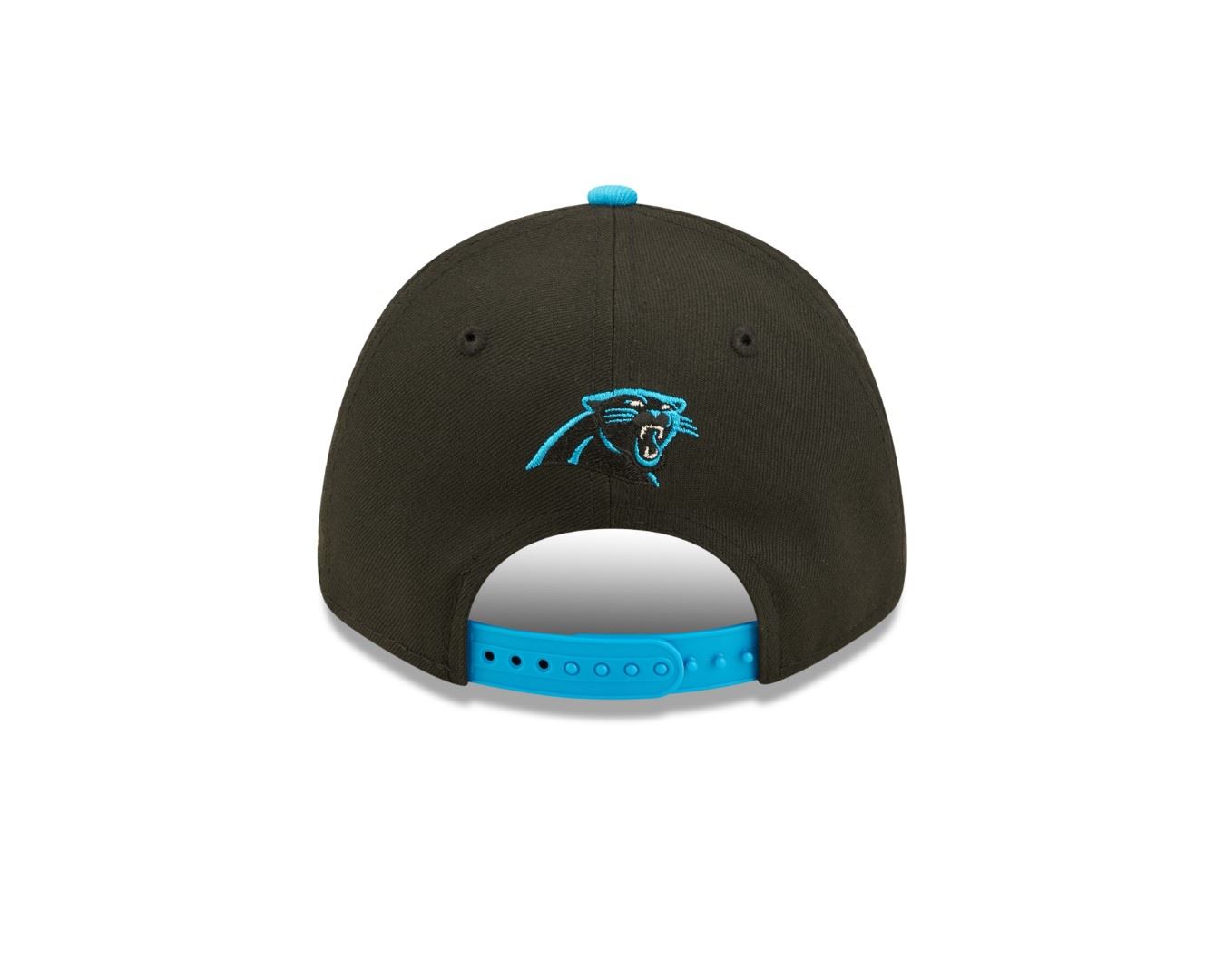 Carolina Panthers 2022 NFL Draft Black Turquoise 9Forty Snapback Cap New Era