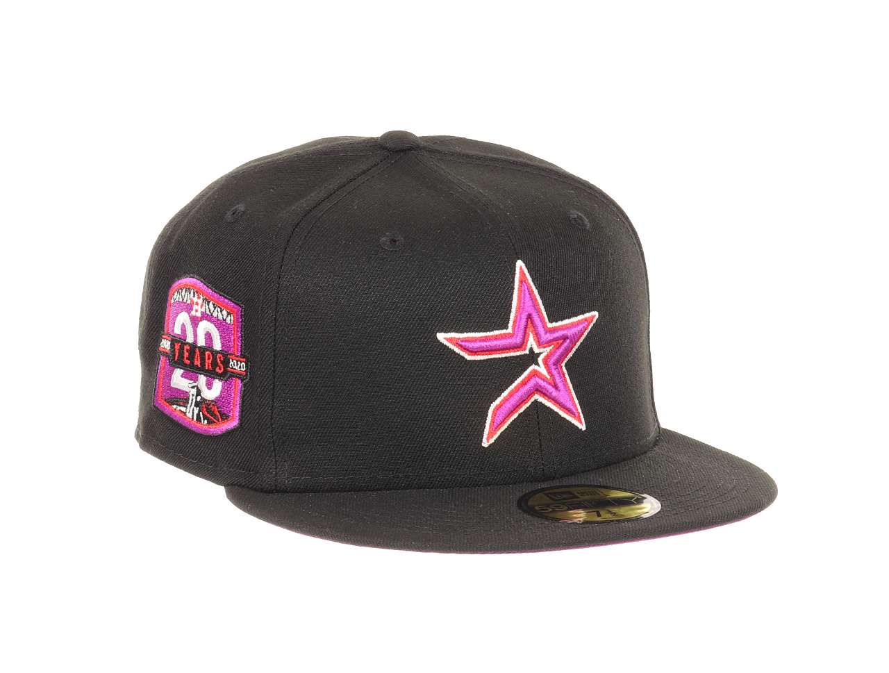 Houston Astros MLB Cooperstown 20 Years 2000-2020 Black 59Fifty Basecap New Era