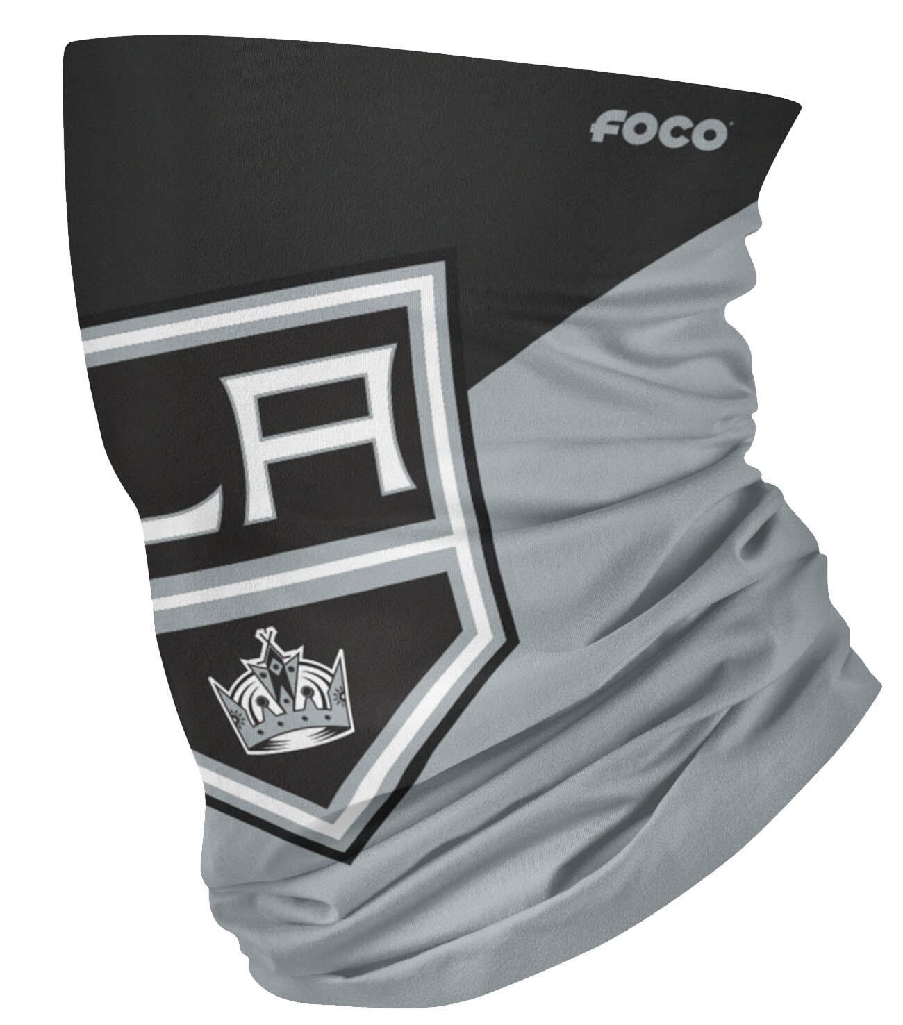 Los Angeles Kings NHL Colour Block Big Logo Gaiter Scarf Forever Collectibles