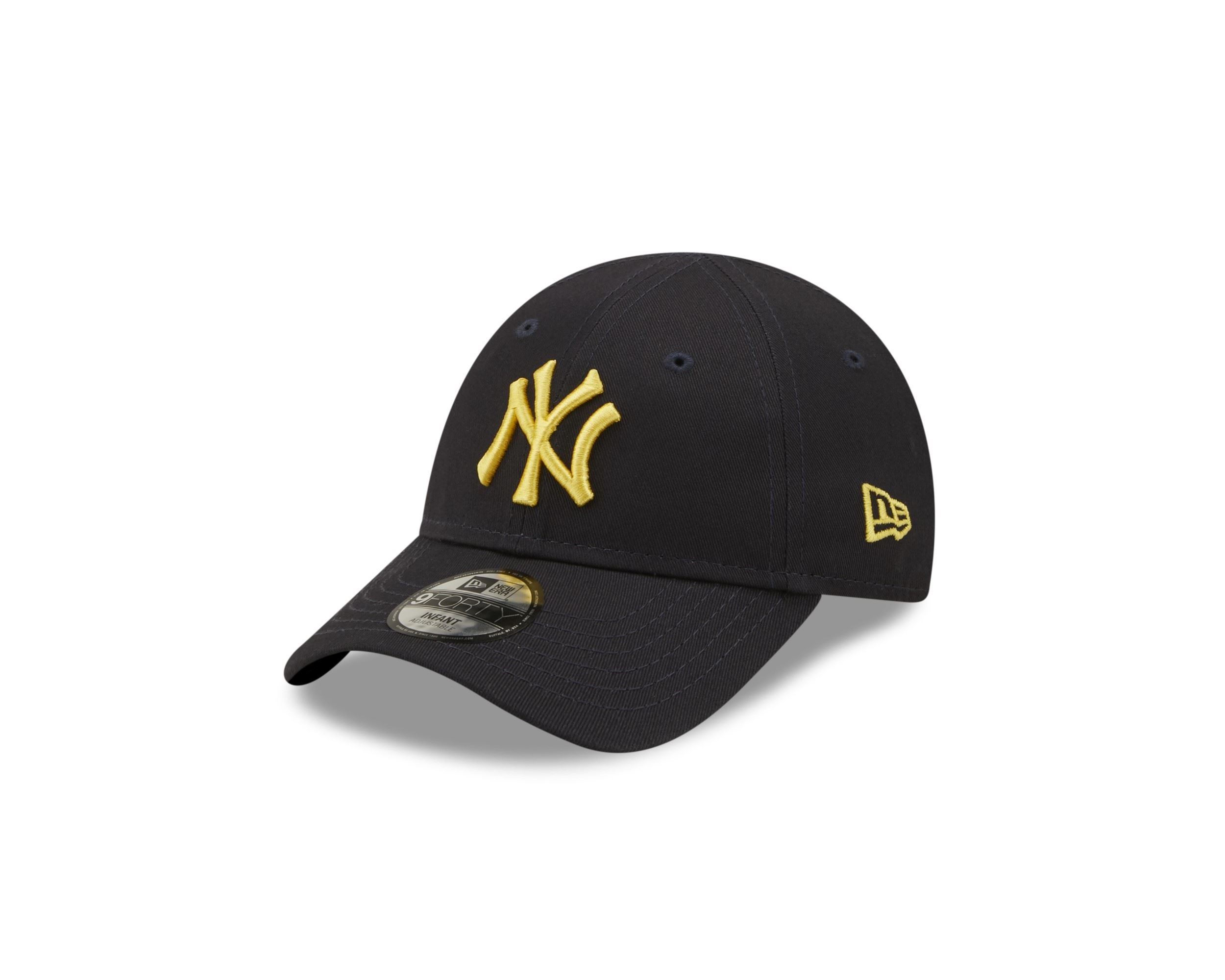 New York Yankees MLB League Essential Navy Yellow 9Forty Infant Cap New Era