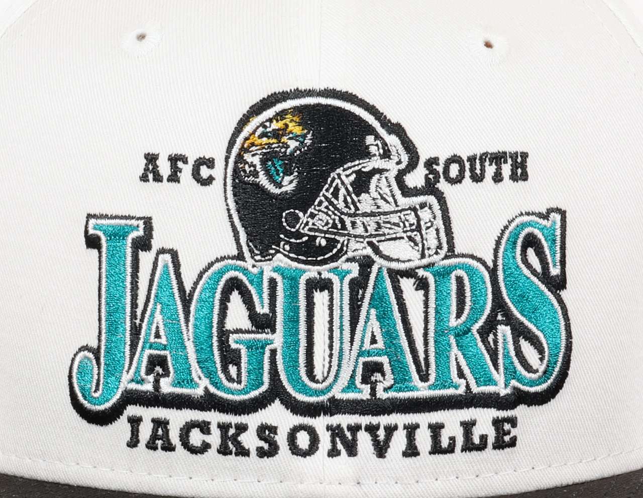 Jacksonville Jaguars NFL Helmet Teamcolour White Black 9Fifty Snapback Cap New Era