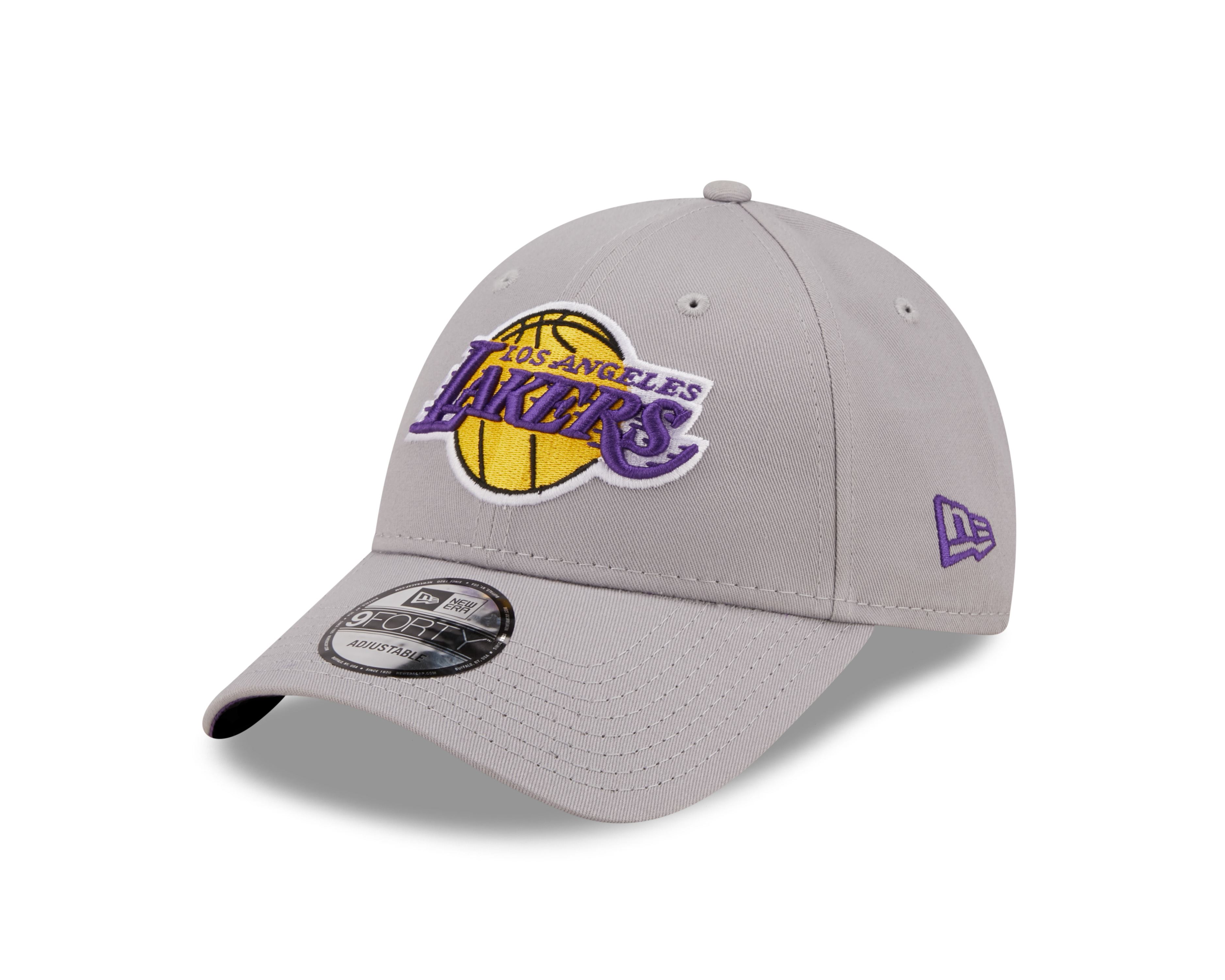 Los Angeles Lakers NBA Essential Grey 9Forty Adjustable Cap New Era