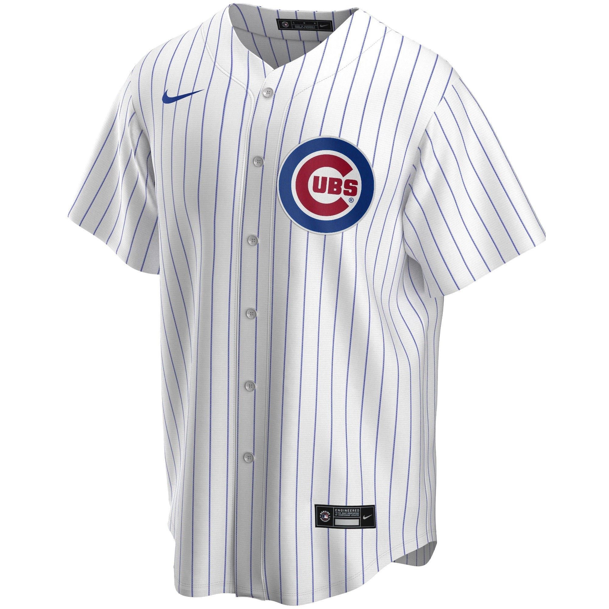 Chicago Cubs Official MLB Replica Home Jersey White Nike