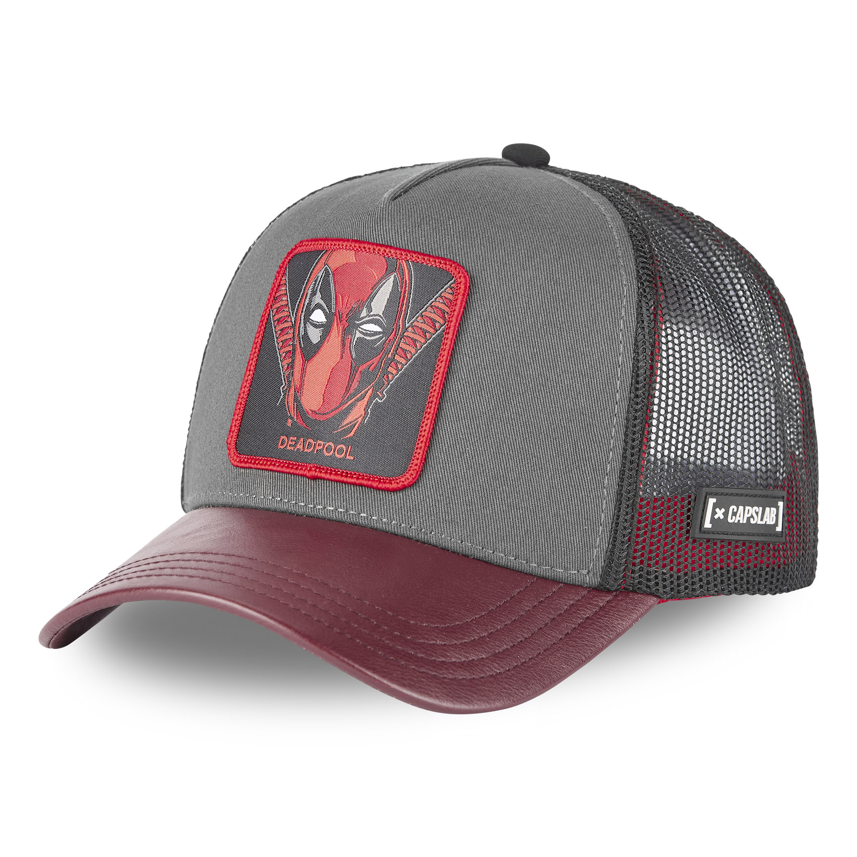 Deadpool Marvel Grey / Red Trucker Cap Capslab