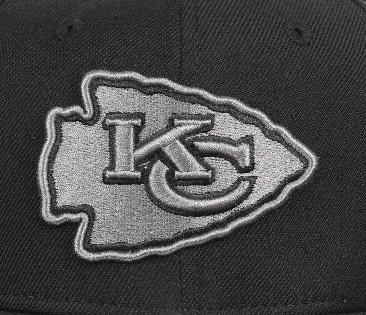 Kansas City Chiefs NLF Black Dark Graphene 9Fifty Original Fit Cap New Era