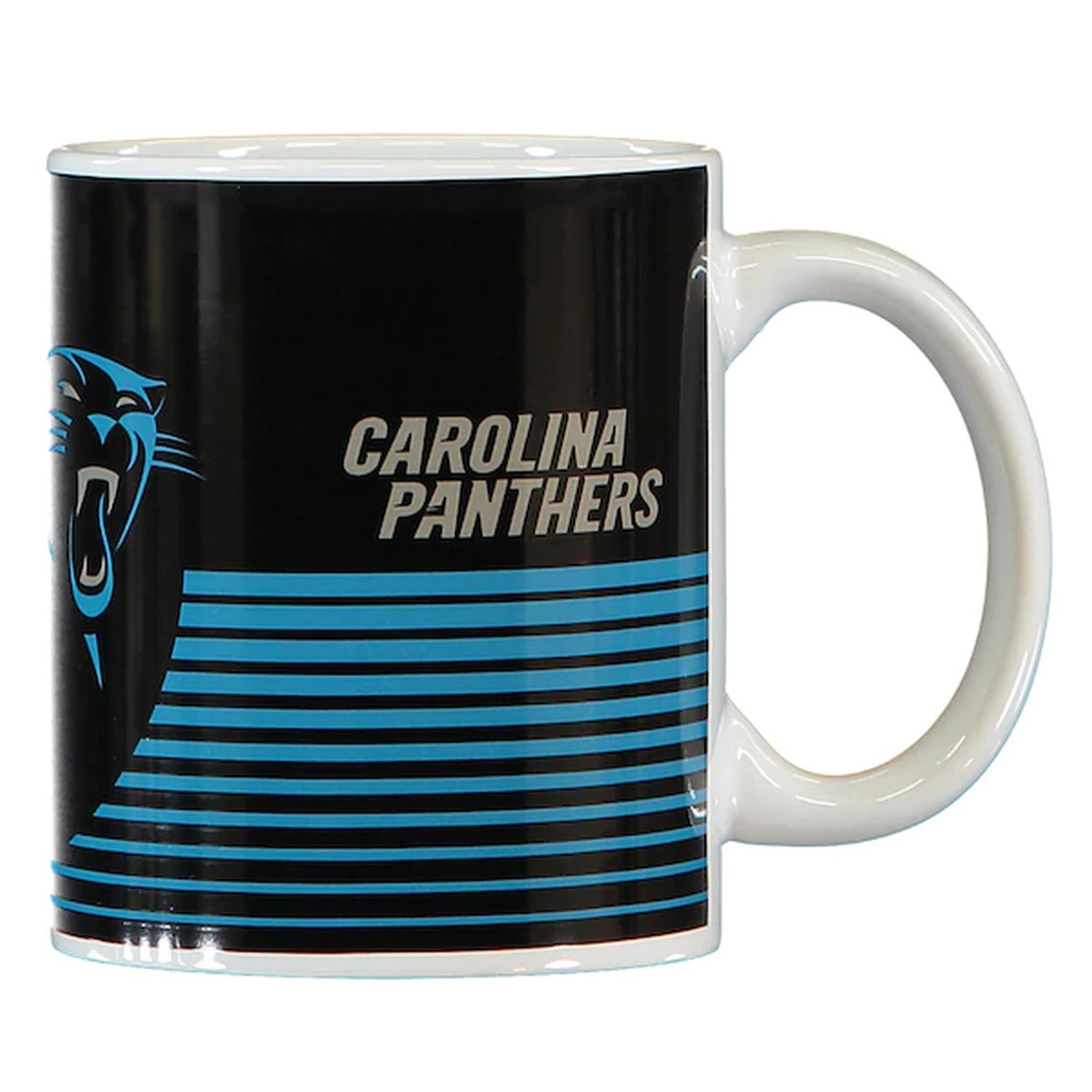 Carolina Panthers NFL Linea Mug Black Tasse Forever Collectibles