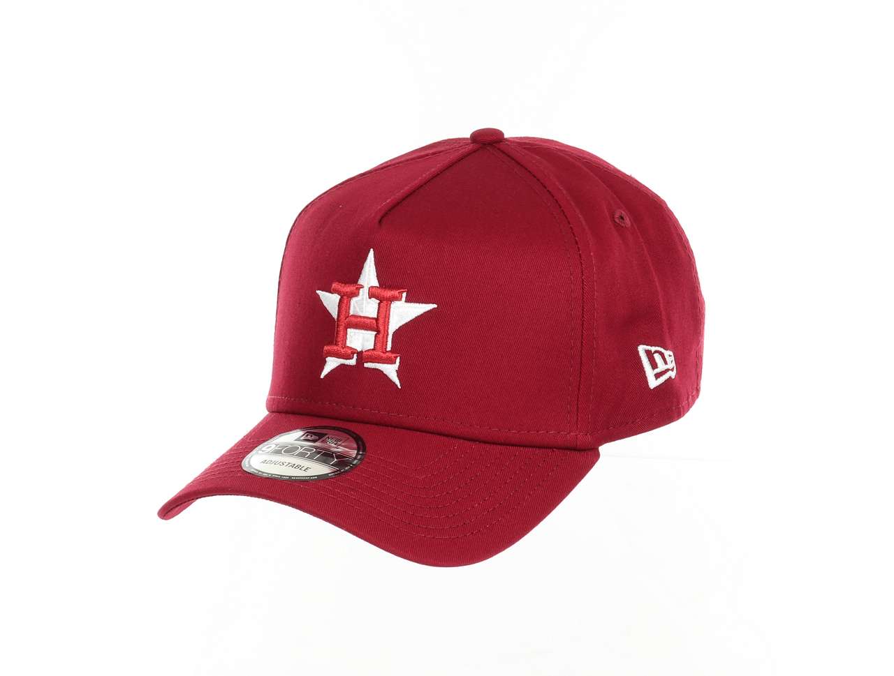 Houston Astros MLB Essential Cardinal  9Forty A-Frame Snapback Cap New Era