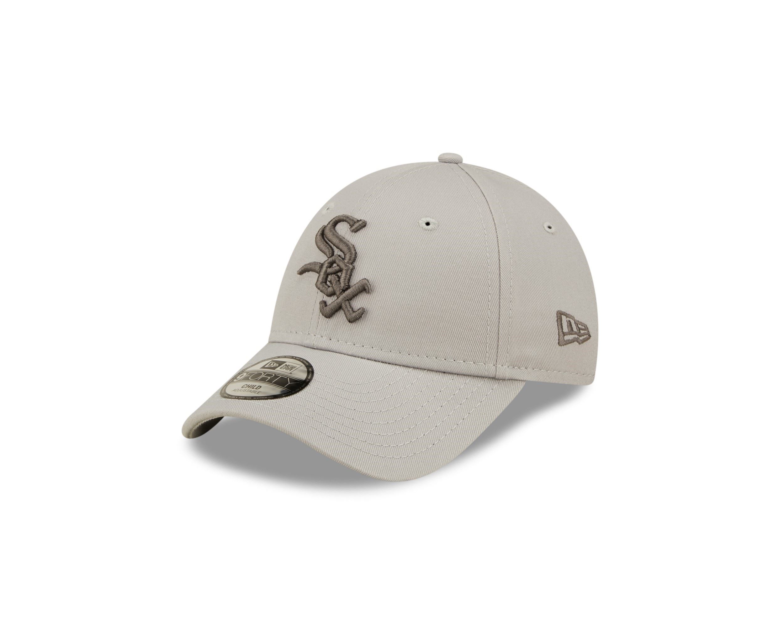 Chicago White Sox  League Essential Gray Black 9Forty Adjustable Kids Cap New Era