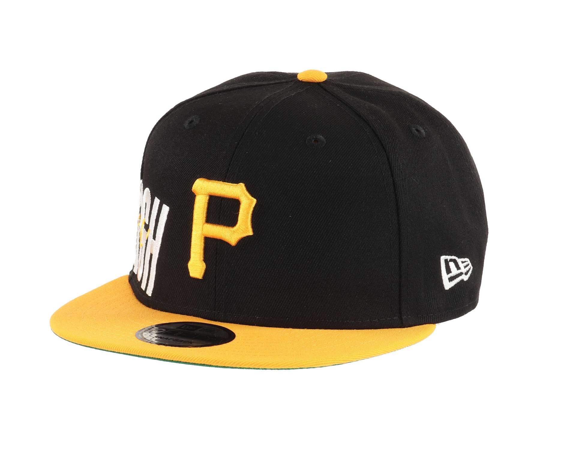 Pittsburgh Pirates Sidefont Black / Yellow 9Fifty Snapback Cap New Era