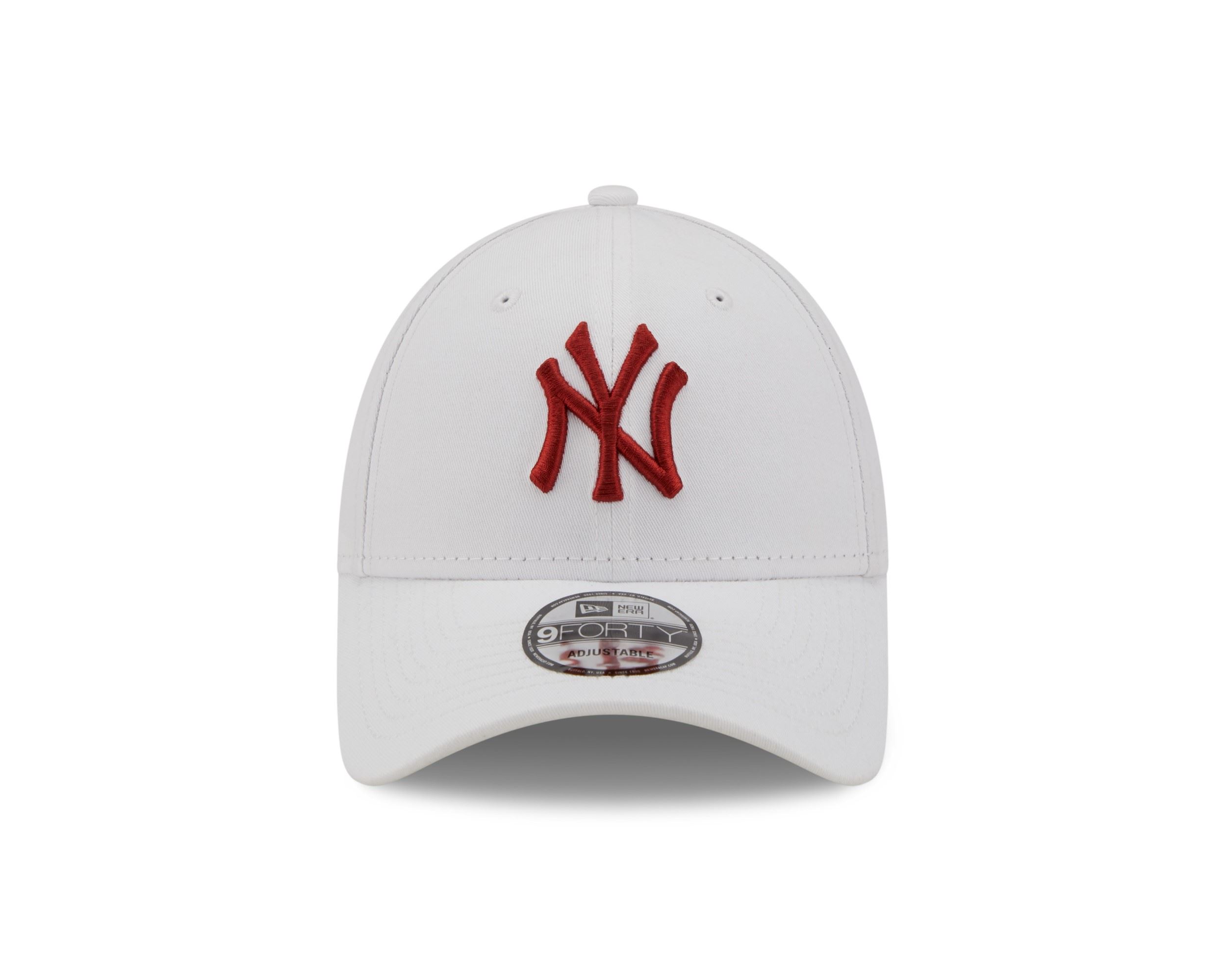 New York Yankees MLB League Essential White 9Forty Adjustable Cap New Era