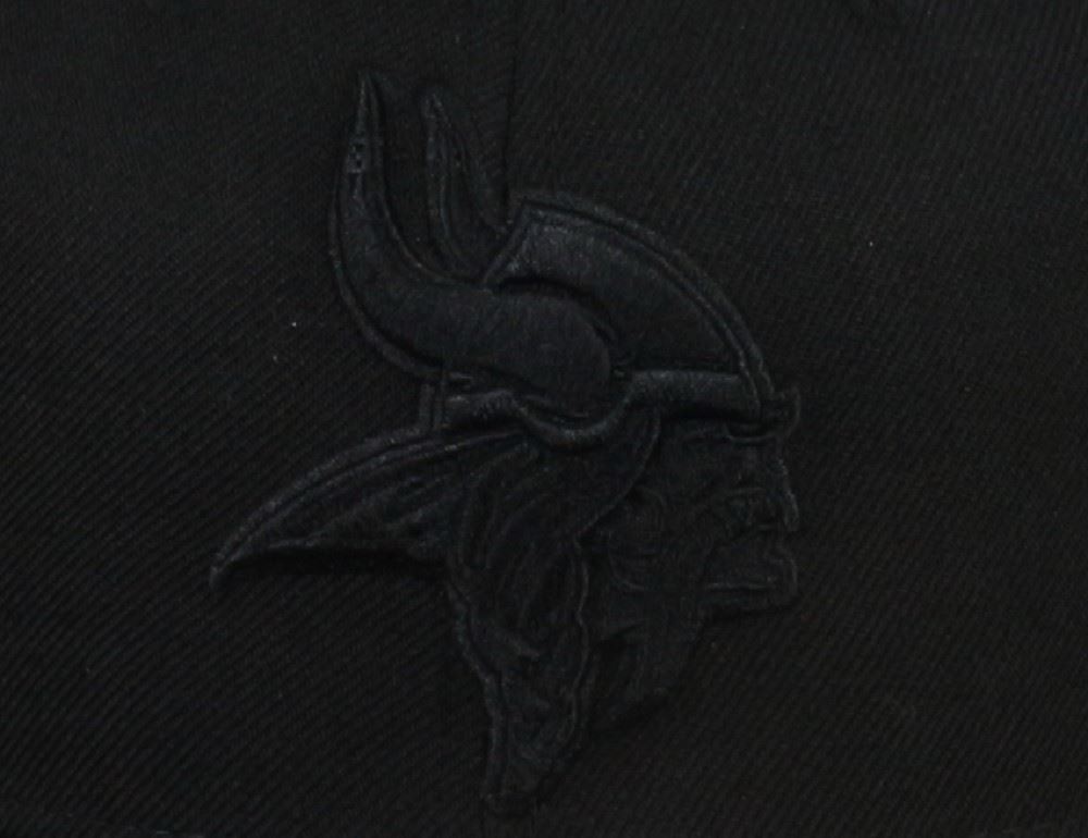 Minnesota Vikings NFL Black on Black 9Fifty Cap New Era