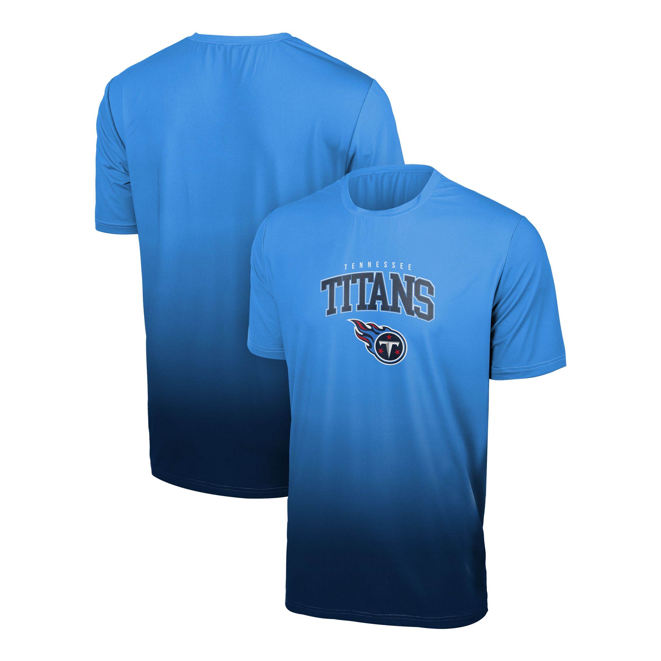 Tennessee Titans NFL Gradient Mesh Jersey Short Sleeve Herren T-Shirt Foco