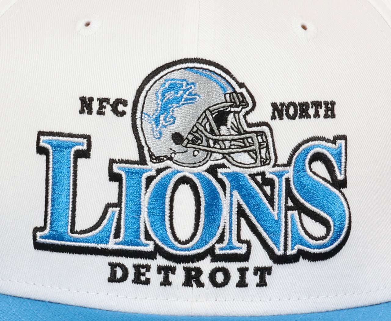 Detroit Lions NFL Helmet White Original Teamcolour Blue 9Fifty Snapback Cap New Era